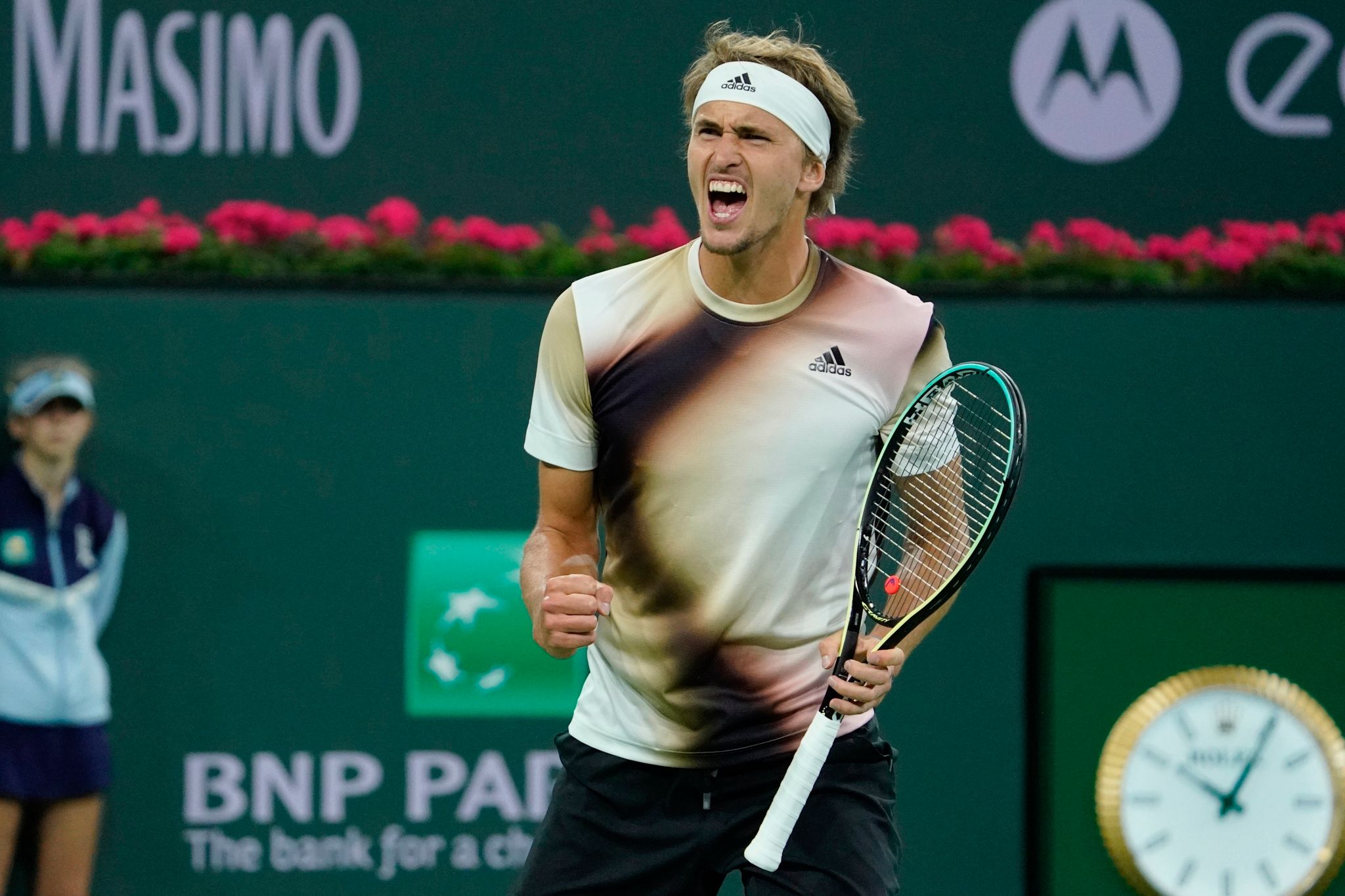 Tennis-Ass Zverev im Achtelfinale von Miami
