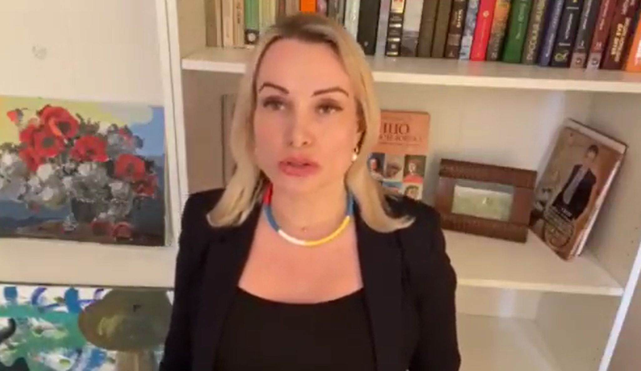 Protest im russischen TV: Das sagt die Kriegsgegnerin