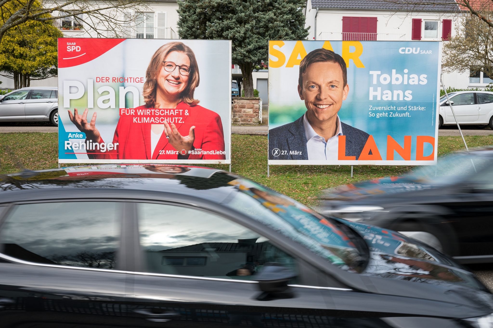 Saarlandwahl: Hans und Rehlinger im Wahlkampf-Endspurt