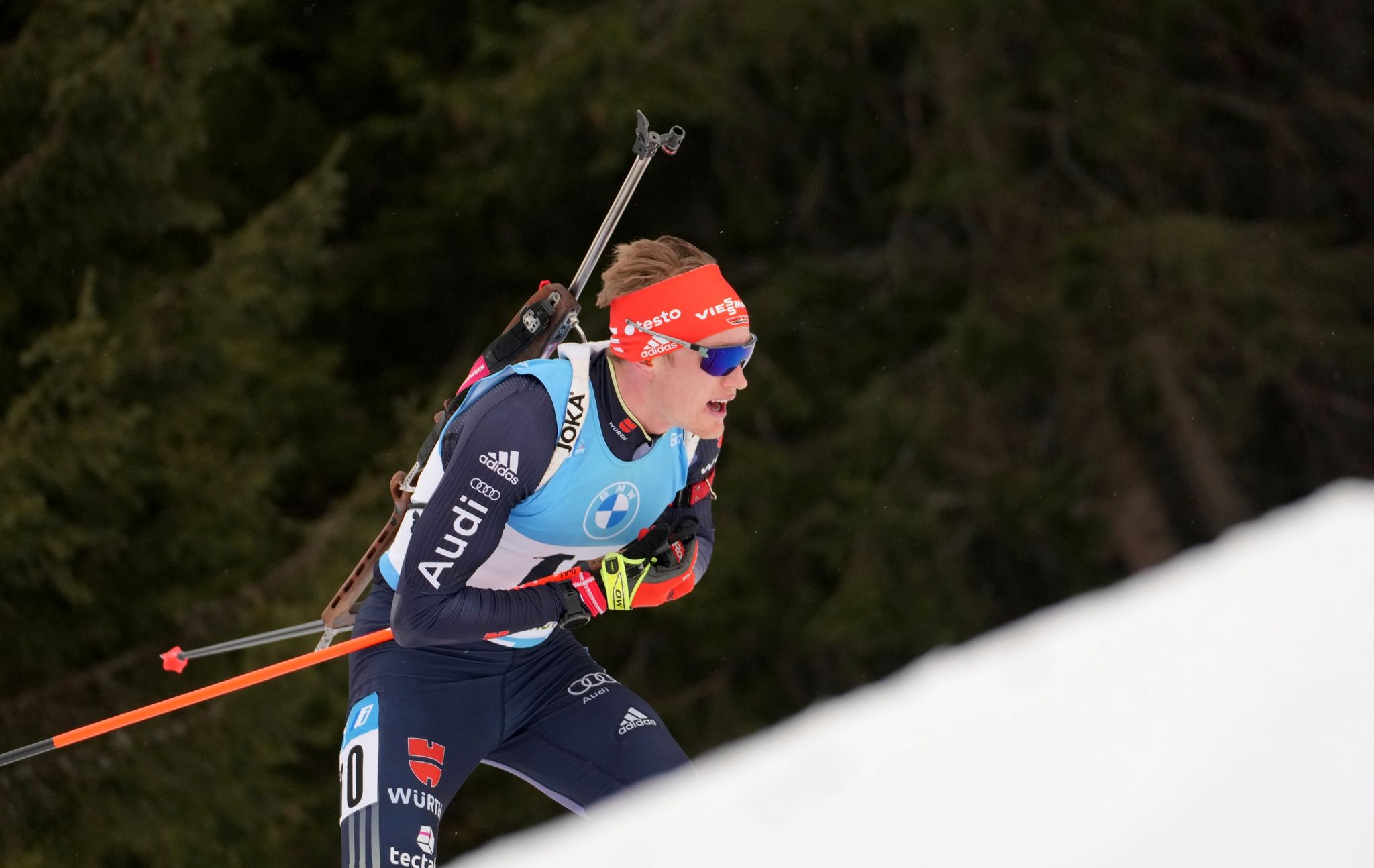 DSV-Skijäger Doll Dritter – Fillon Maillet siegt