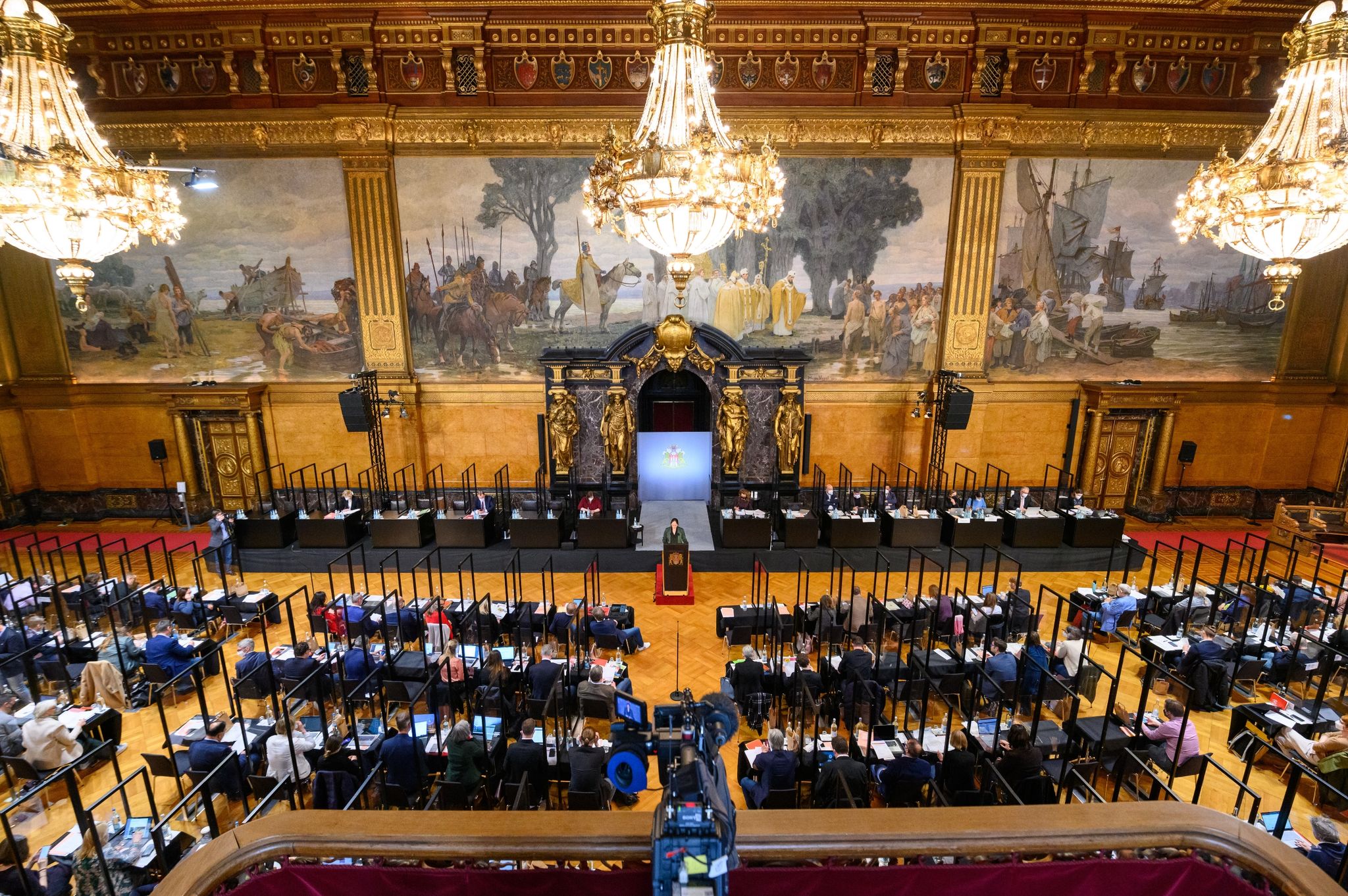 Hamburger Bürgerschaft erklärt die Stadt zum Corona-Hotspot