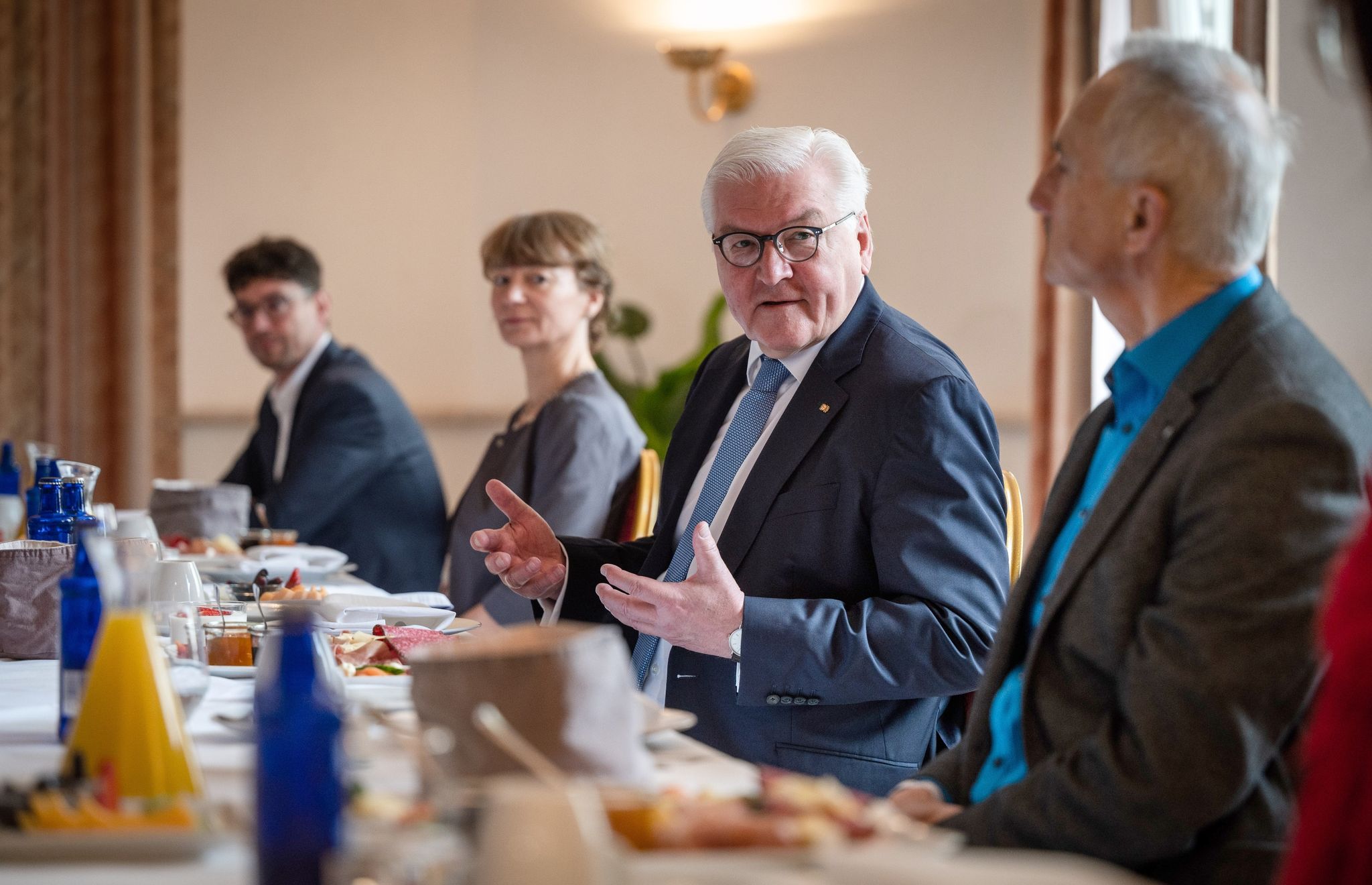 Steinmeier beginnt zweite Amtszeit mit Bürgergespräch