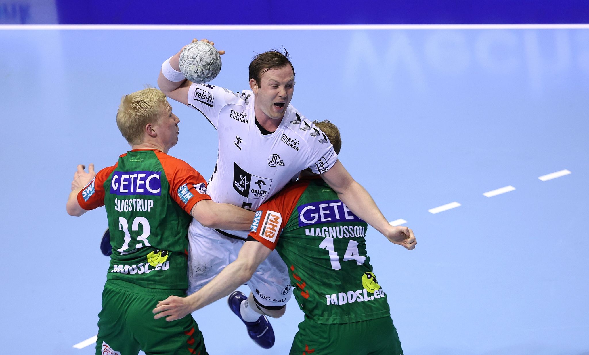 Meister Kiel stoppt Magdeburger Erfolgsserie