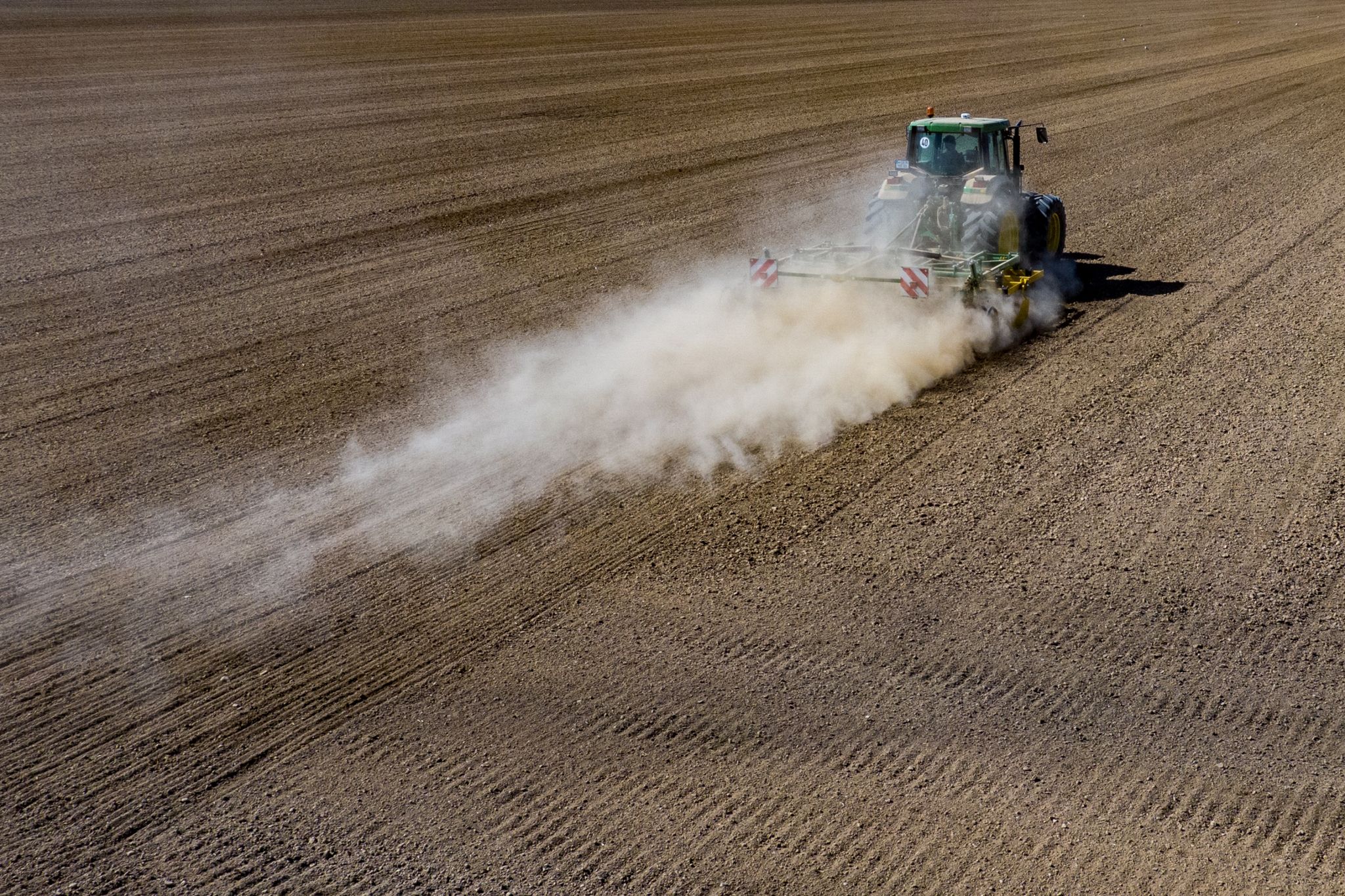 Zunehmende Trockenheit stört Wachstum von Agrarpflanzen