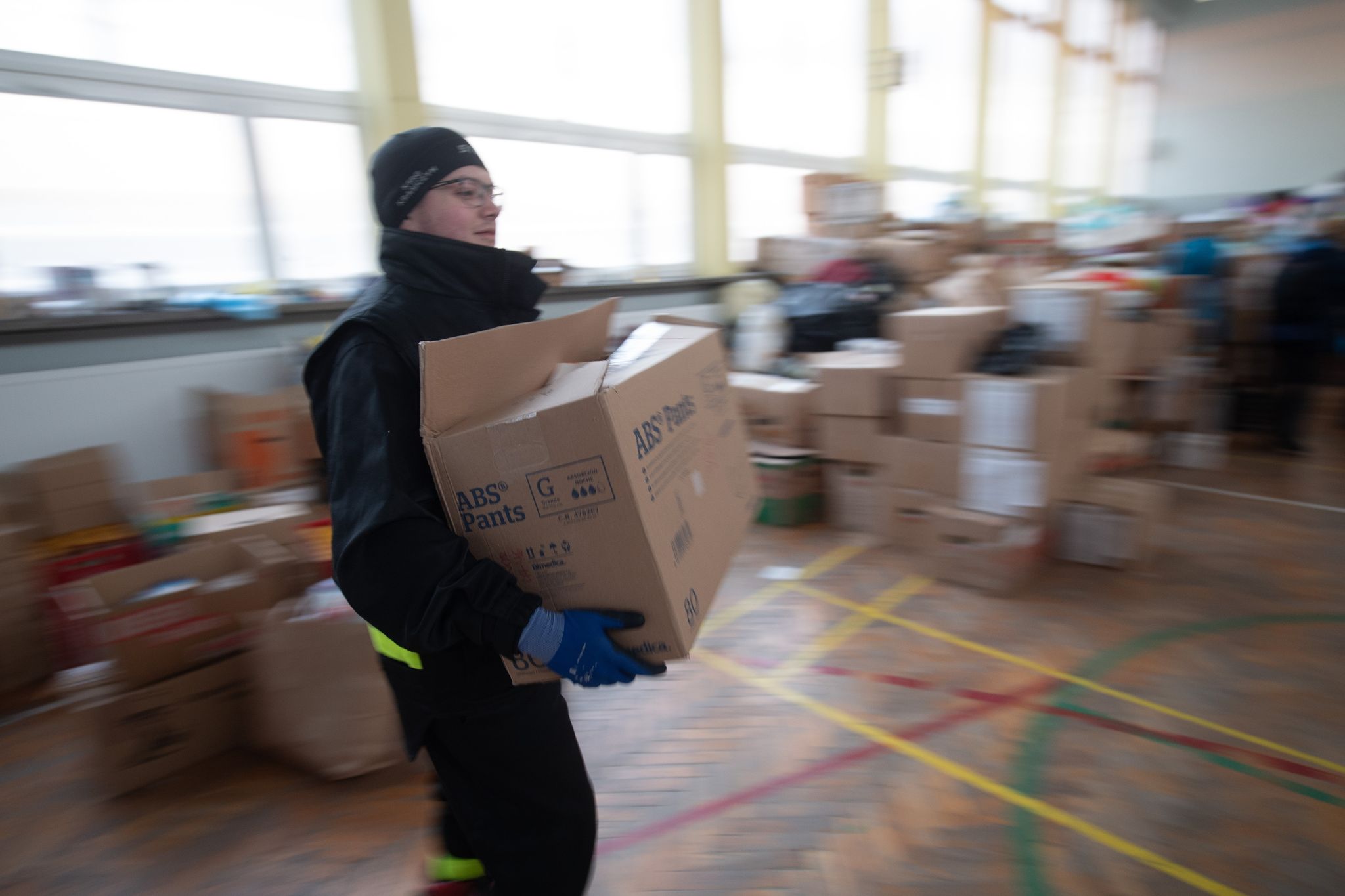 3000 Tonnen Lebensmittelspenden in Ukraine geliefert