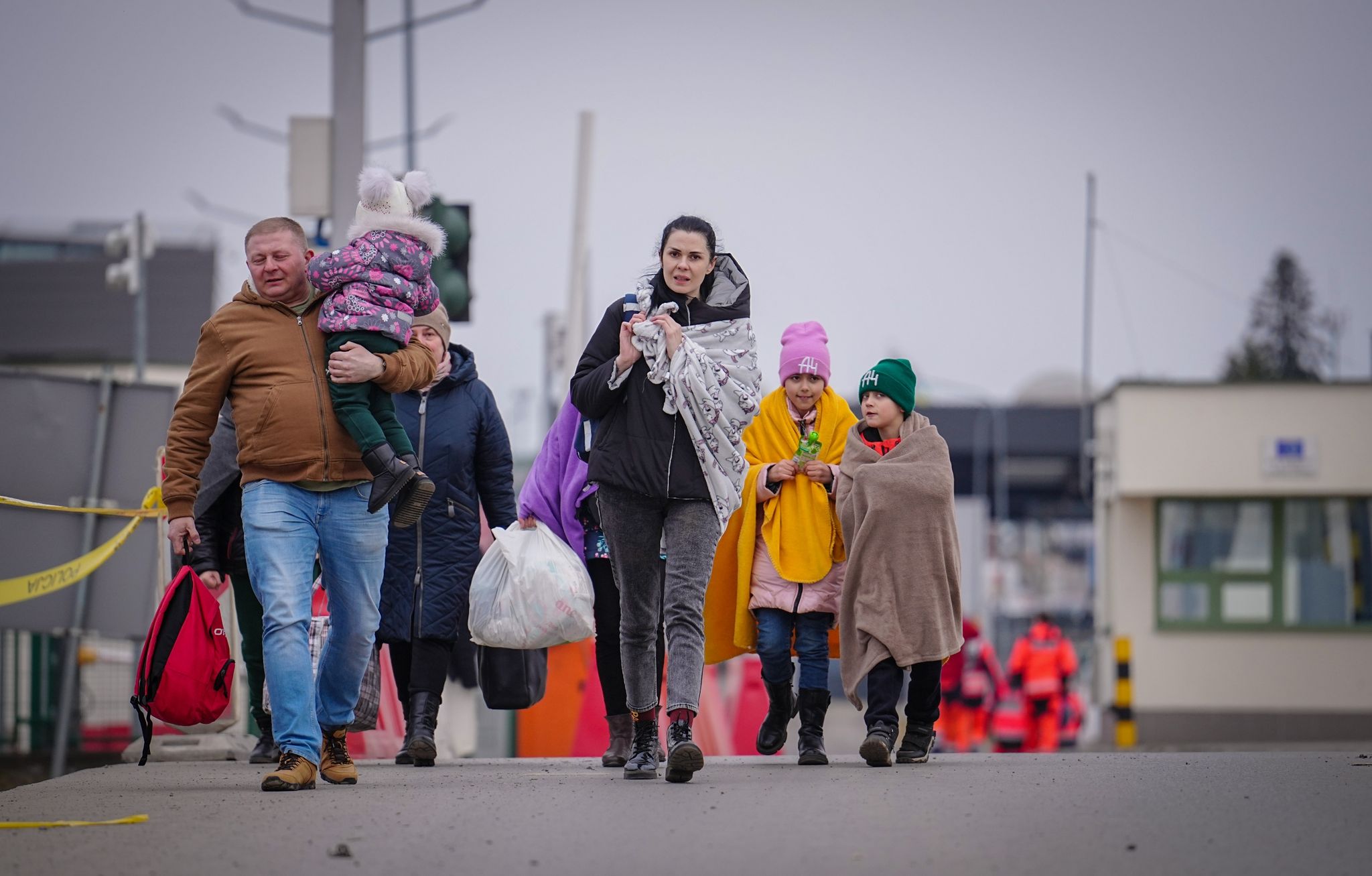 In Polen bereits 500.000 Flüchtlinge eingetroffen