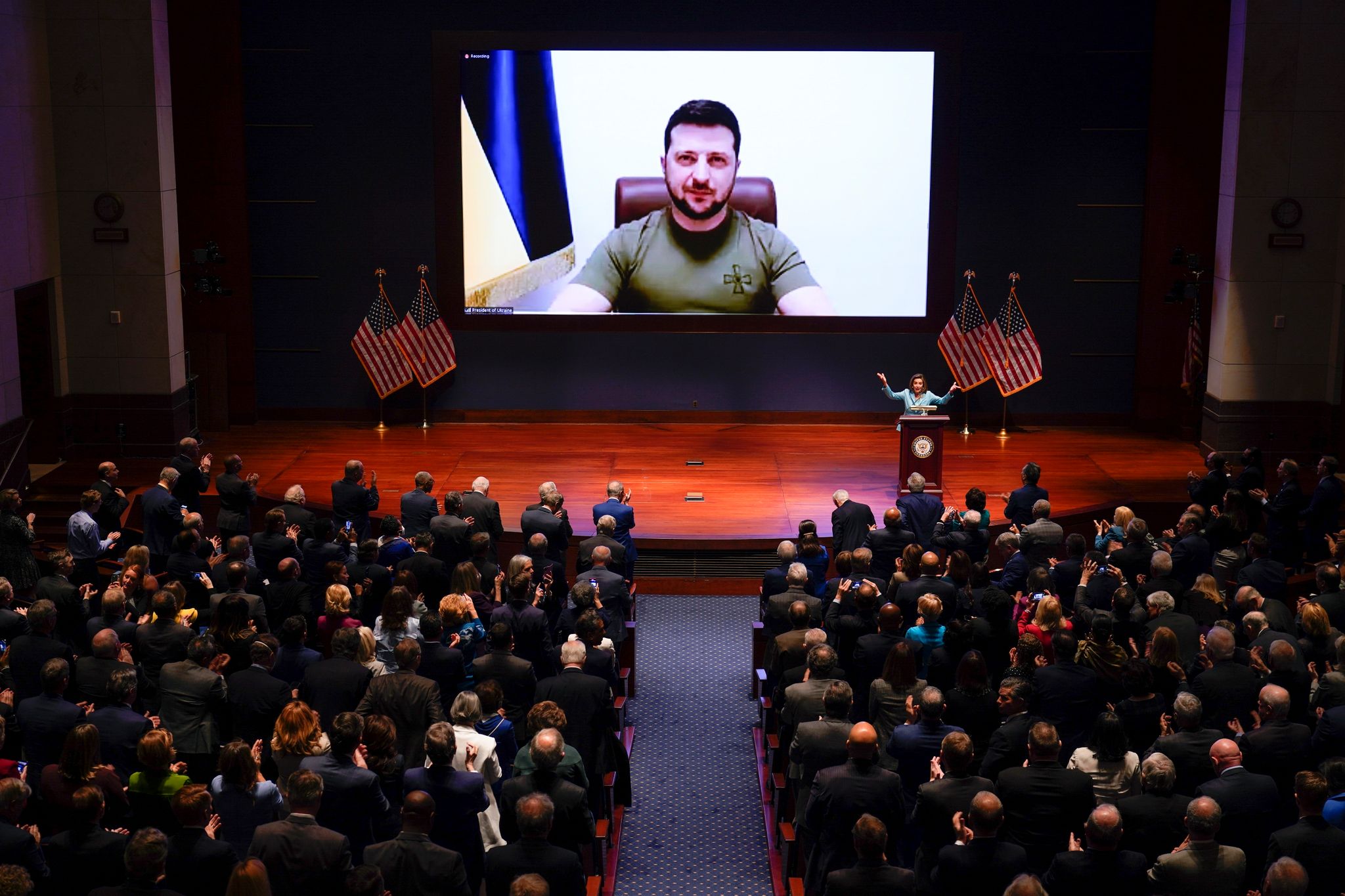 Selenskyj vor US-Kongress: Flugverbotszone gegen «Terror»