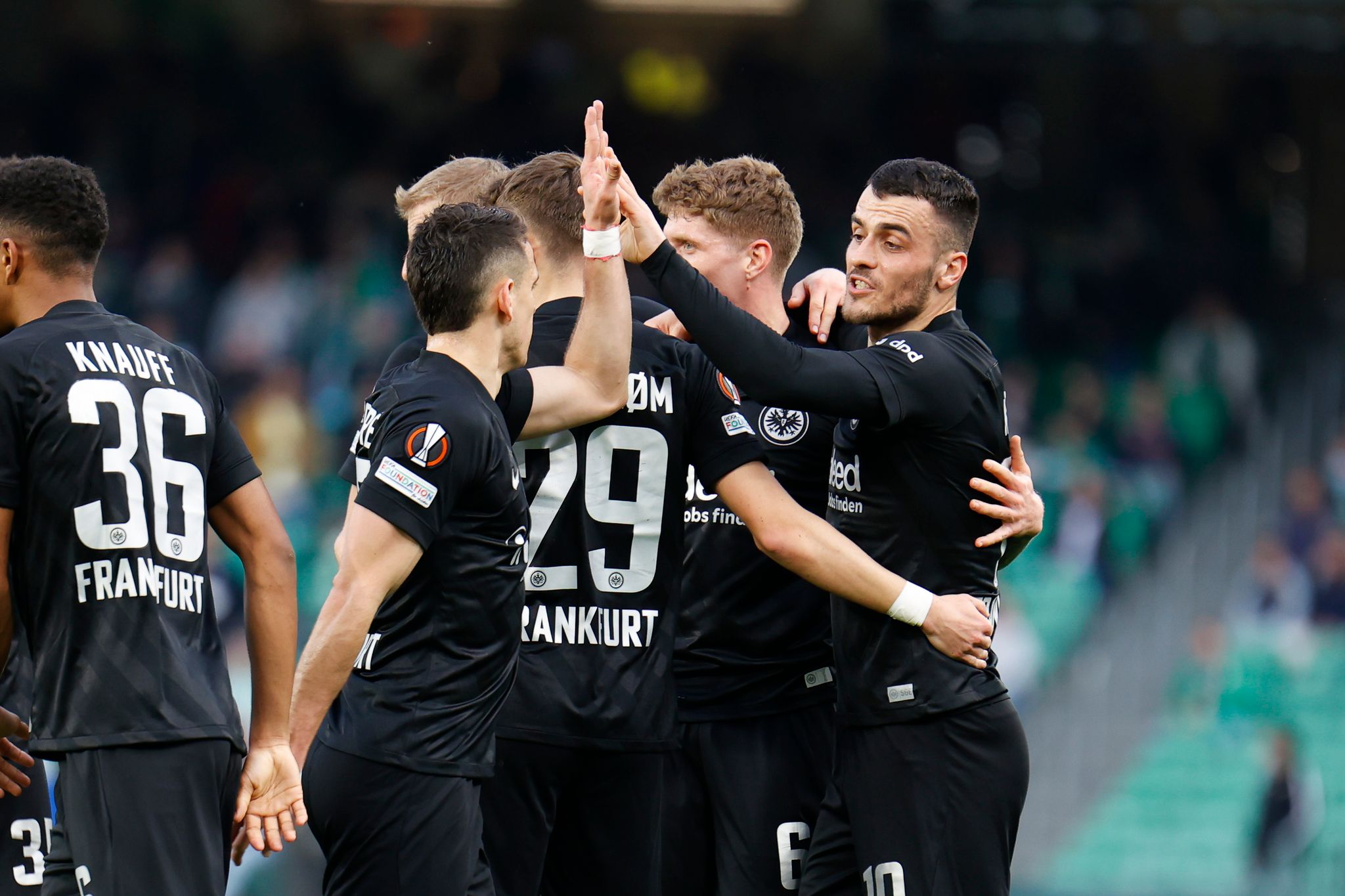 Eintracht glänzt in Europa