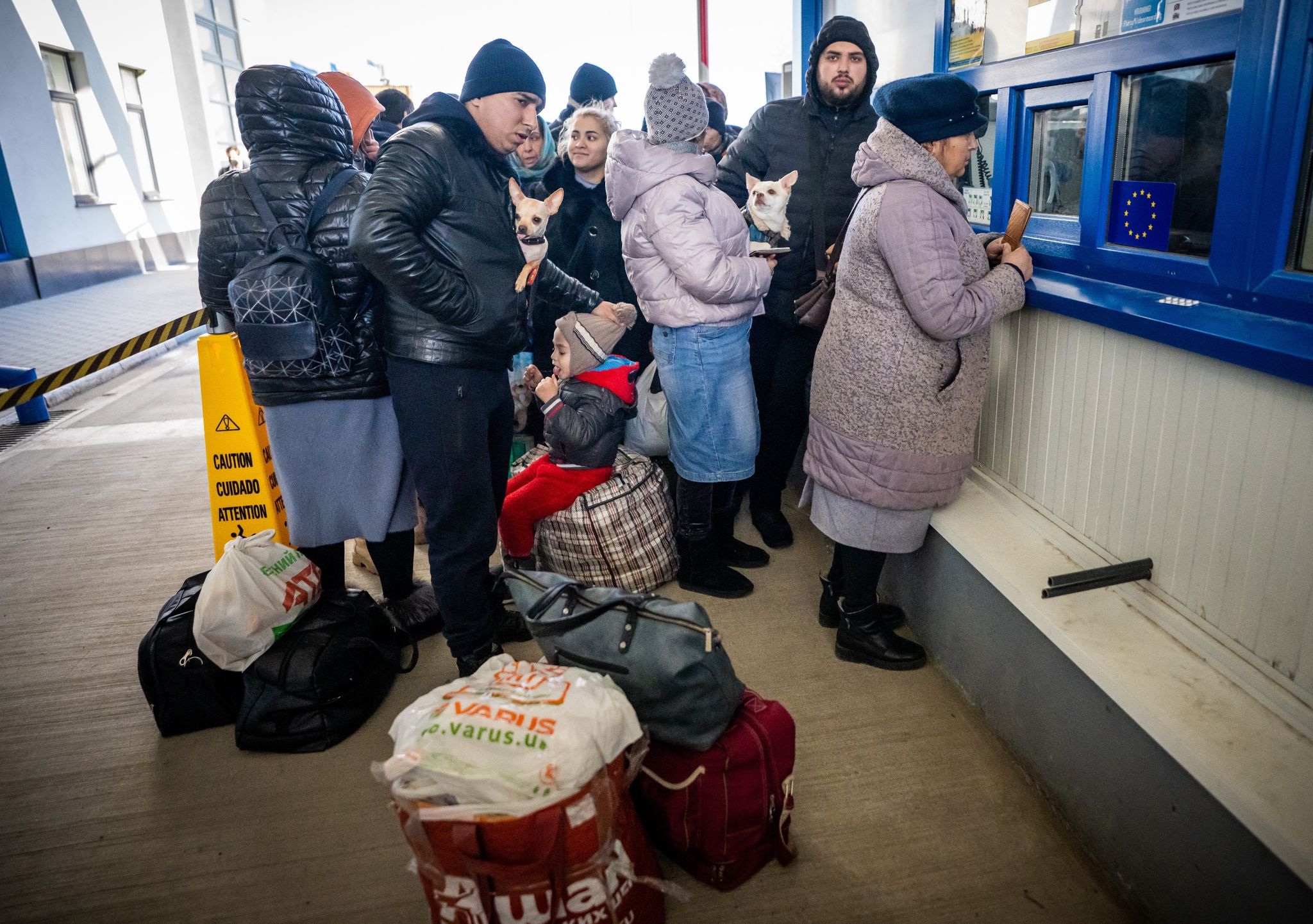 Regierung: Ukraine-Flüchtlinge mit Flugzeug aus Moldau holen
