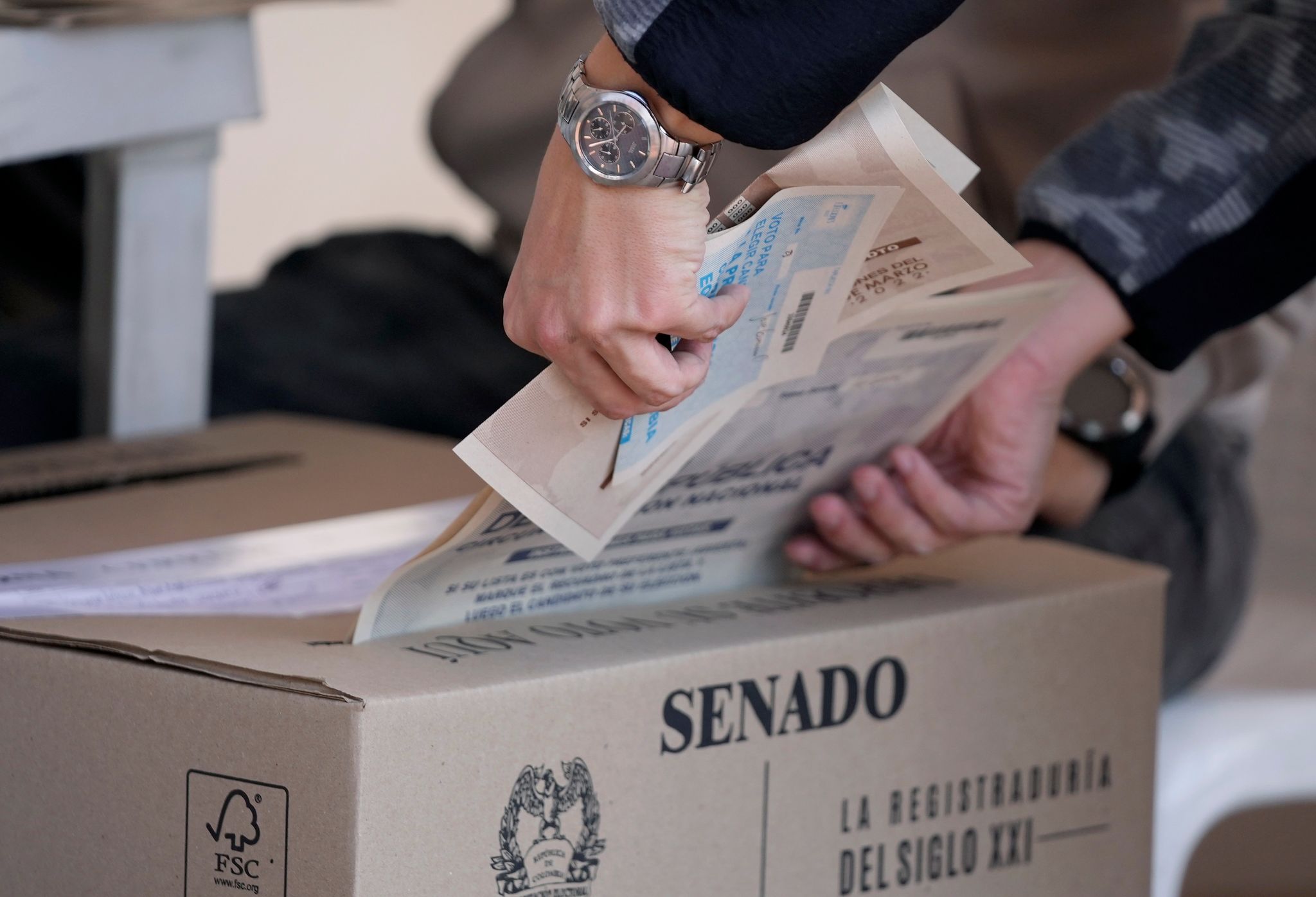 Linke geht gestärkt aus Parlamentswahl in Kolumbien hervor