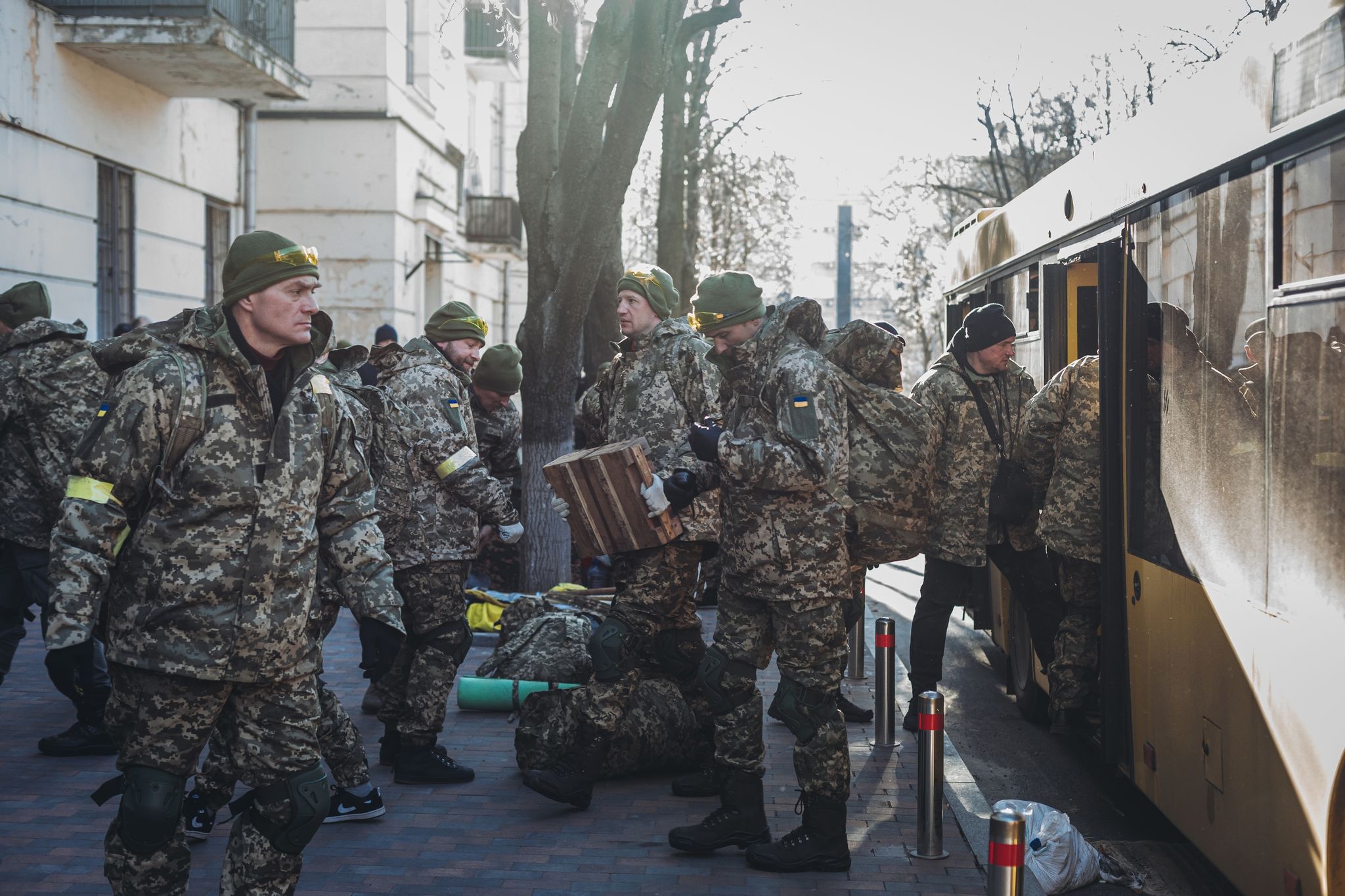 Kiew: 14.500 Menschen zu Kampfeinsatz in Ukraine gereist