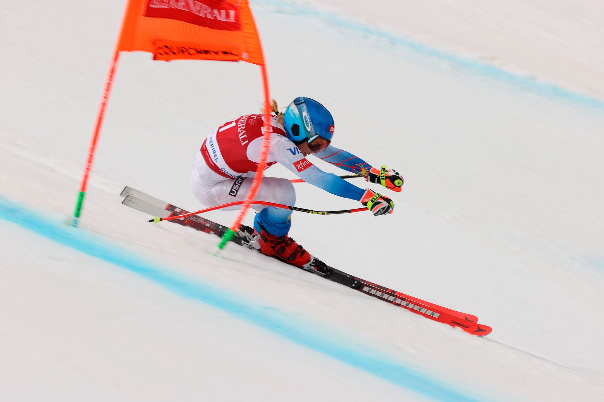 US-Skistar Shiffrin holt den Sieg im Gesamtweltcup