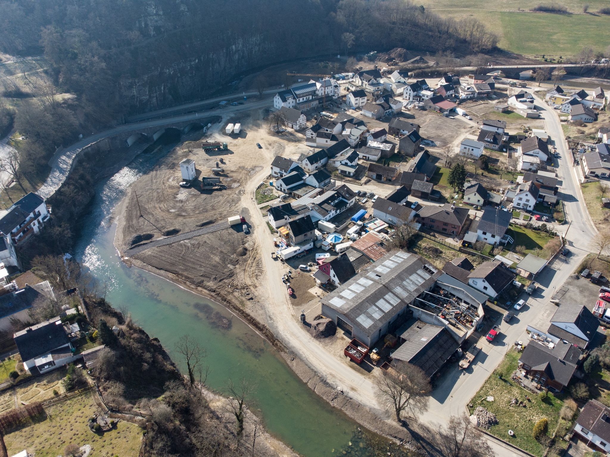Acht Monate nach der Flut: Ohnmacht und Tränen im Ahrtal