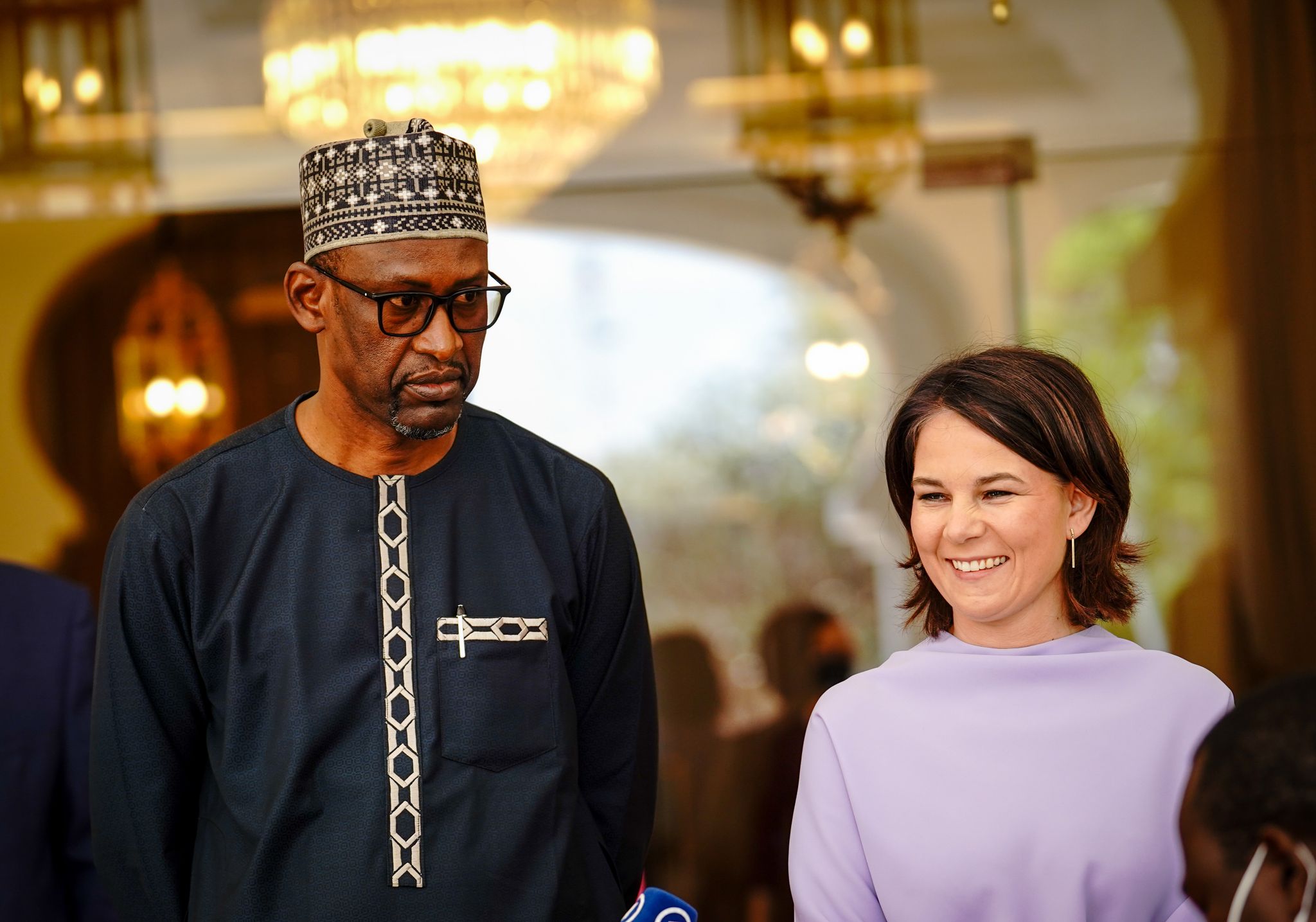 Baerbock ruft in Niger zum Kampf gegen Ernährungskrise auf