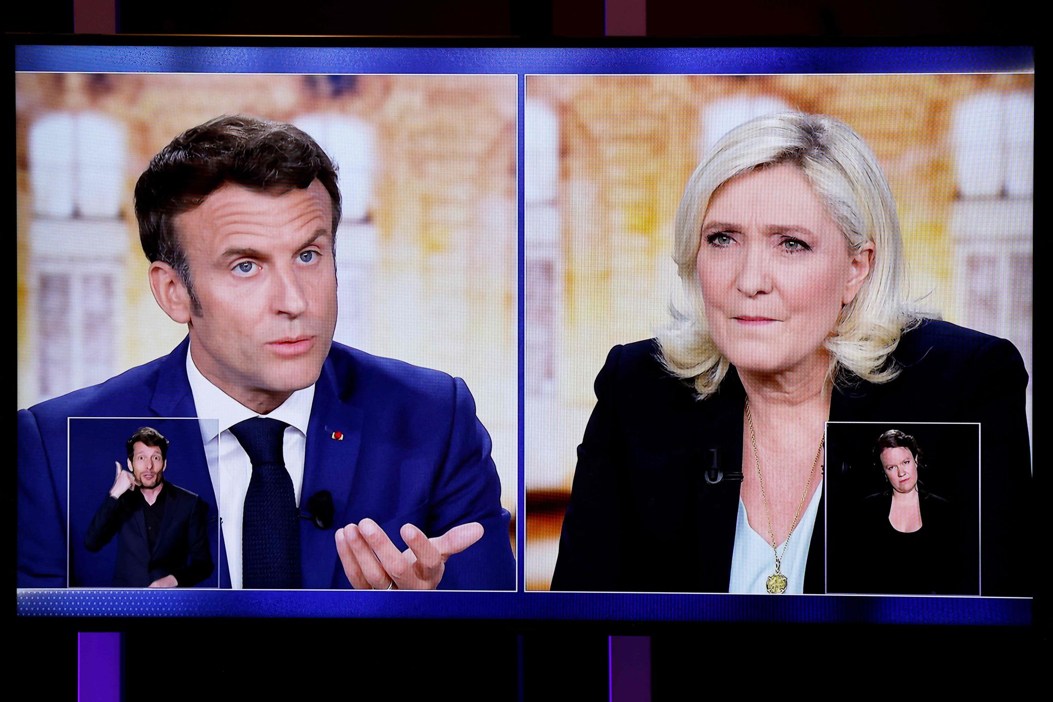 Schicksalswahl für Frankreich: Macron und Le Pen im TV-Duell