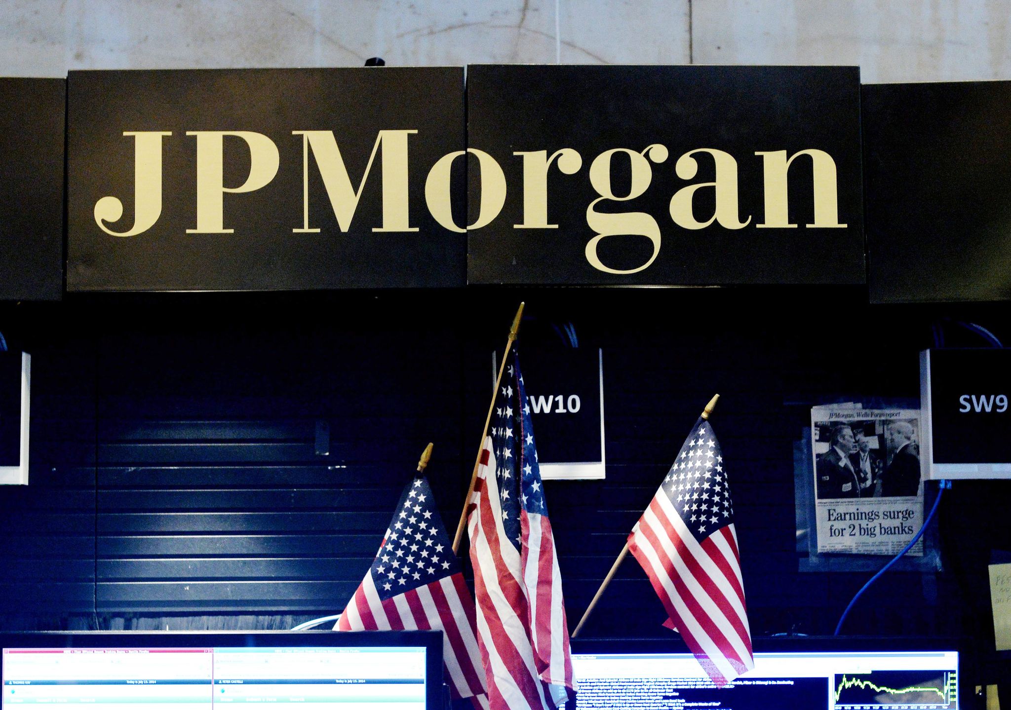 JPMorgan erleidet Gewinneinbruch