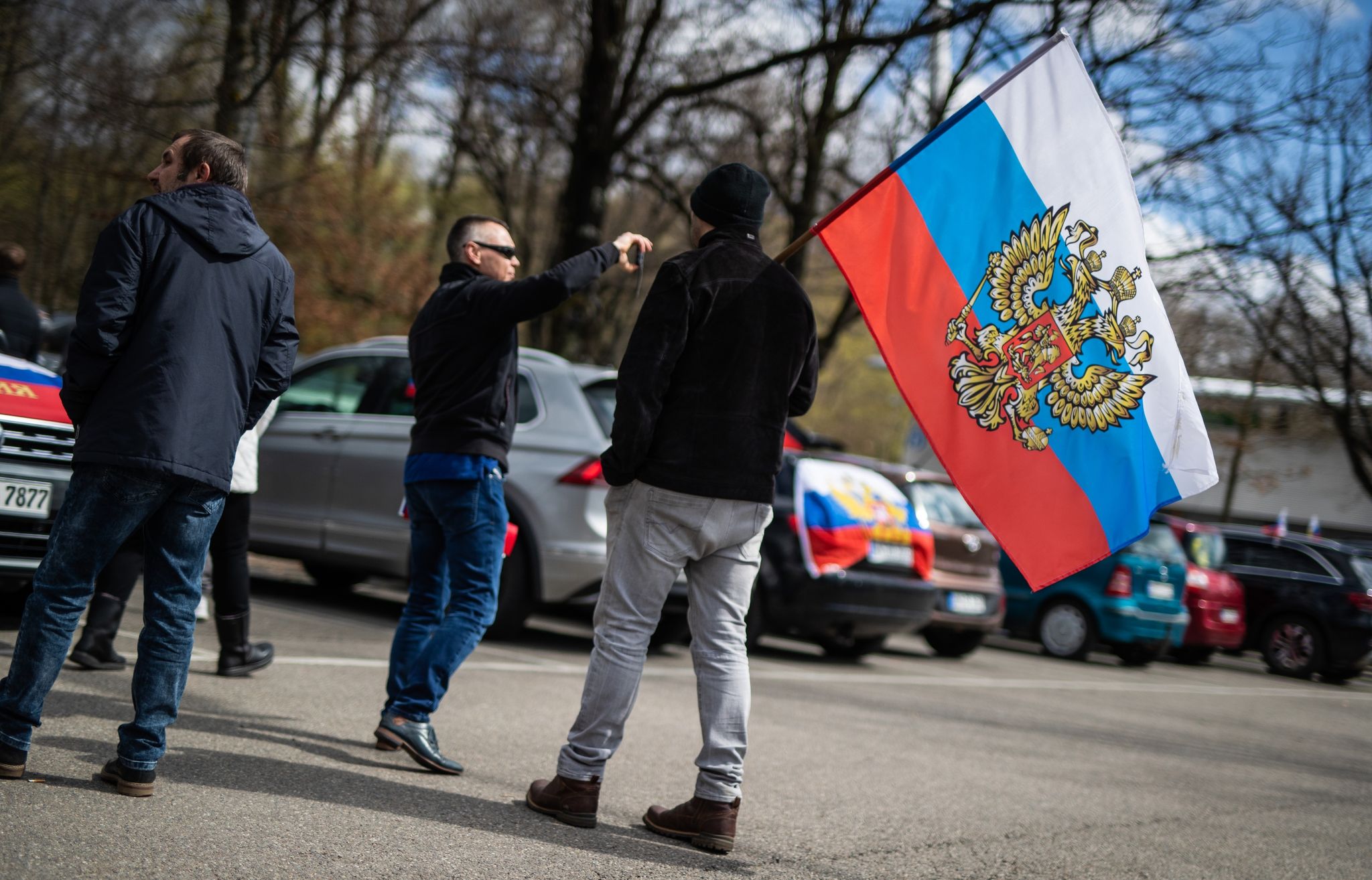 Prorussische Demonstrationen in mehreren Städten