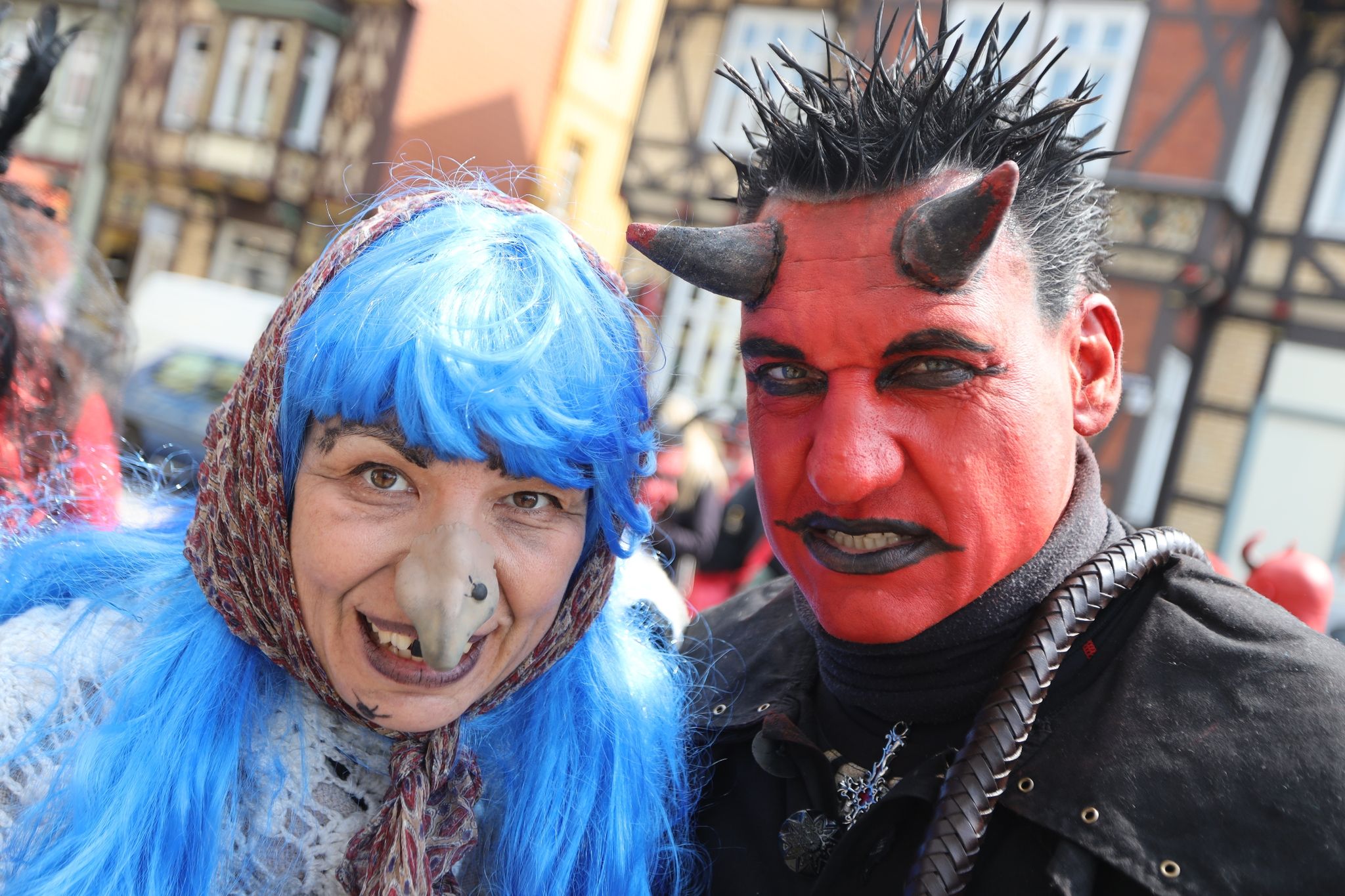 Hexen und Teufel übernehmen an Walpurgis im Harz
