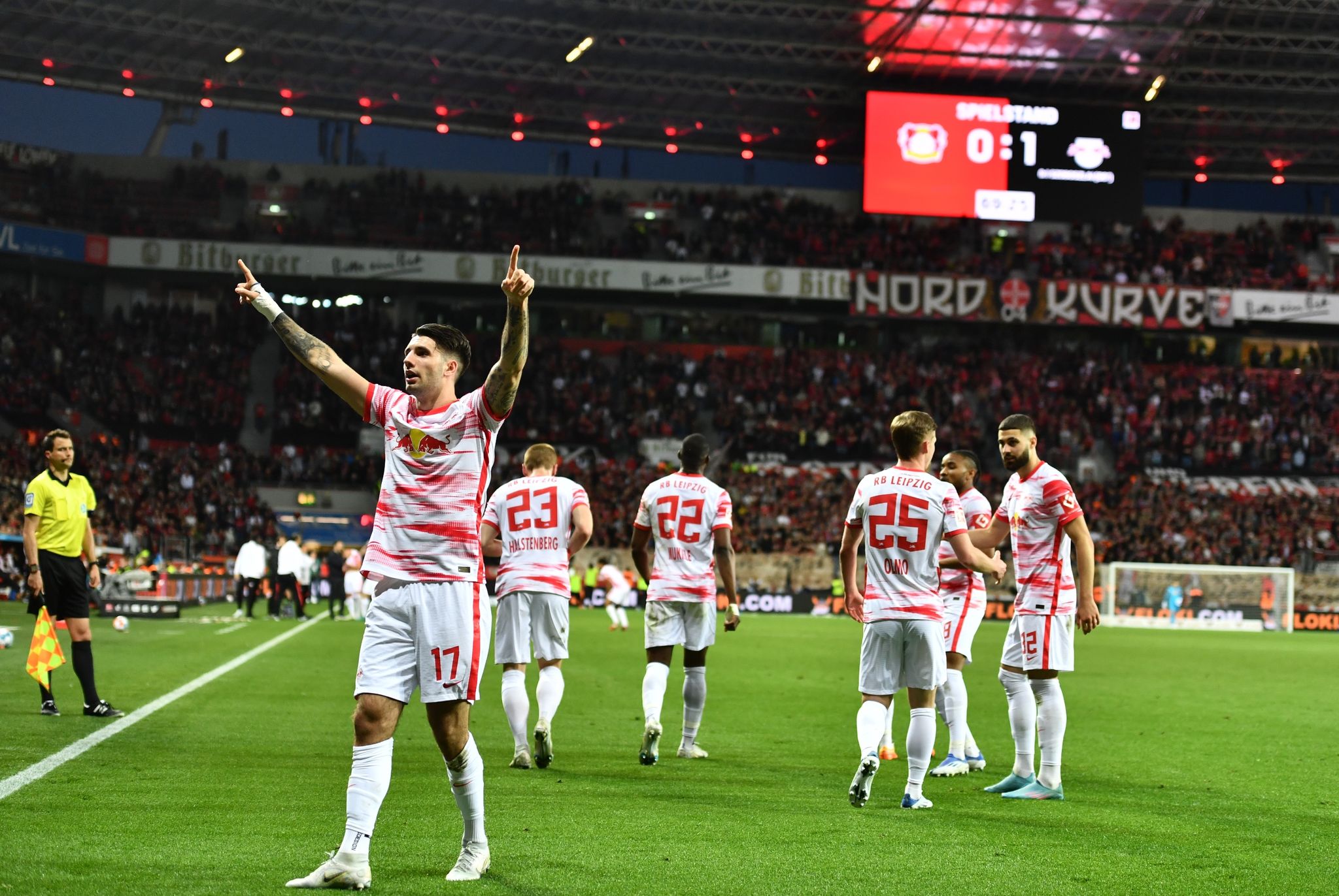 RB zieht an Bayer vorbei: Leipzig nun Dritter