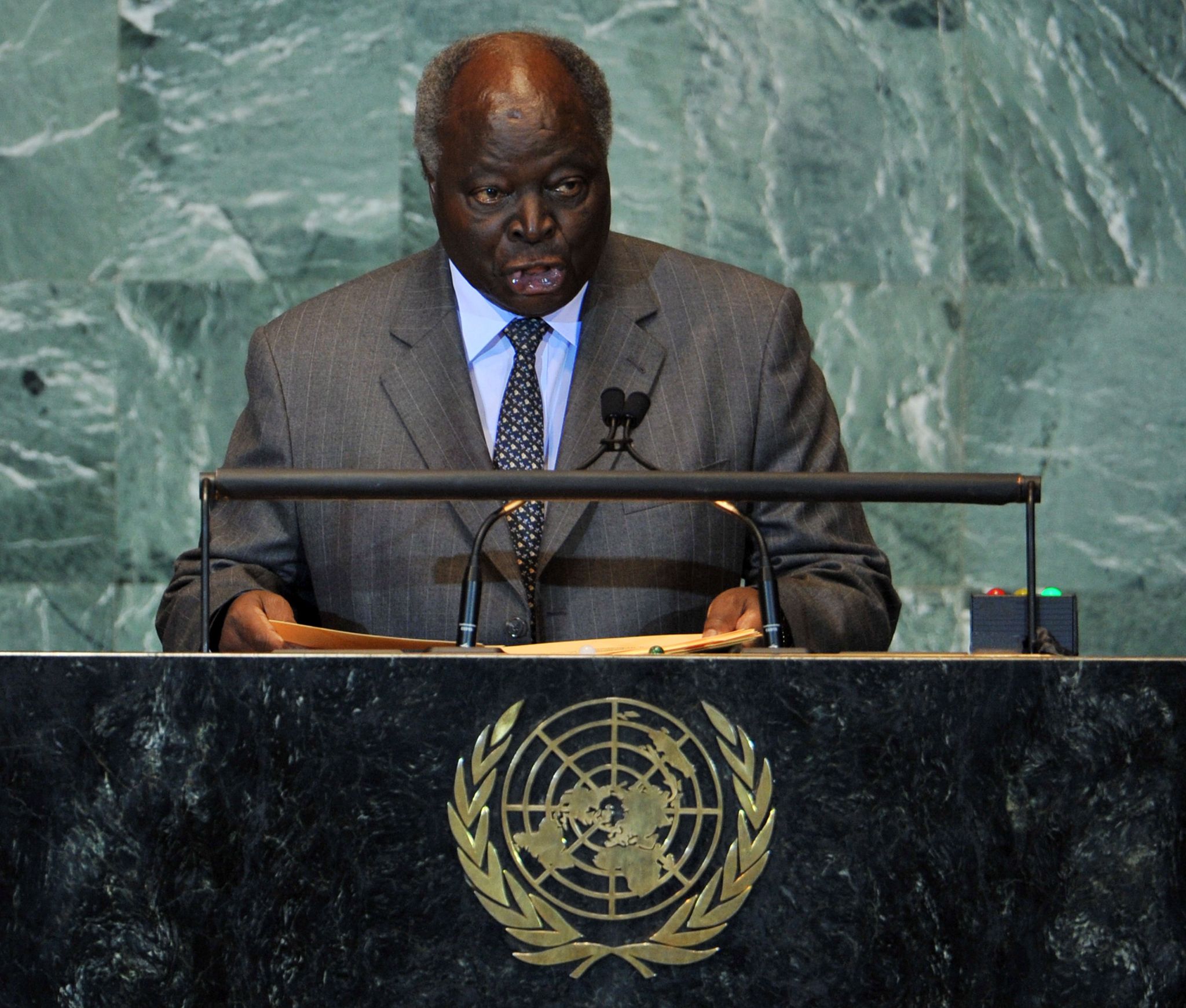 Früherer Präsident Mwai Kibaki gestorben