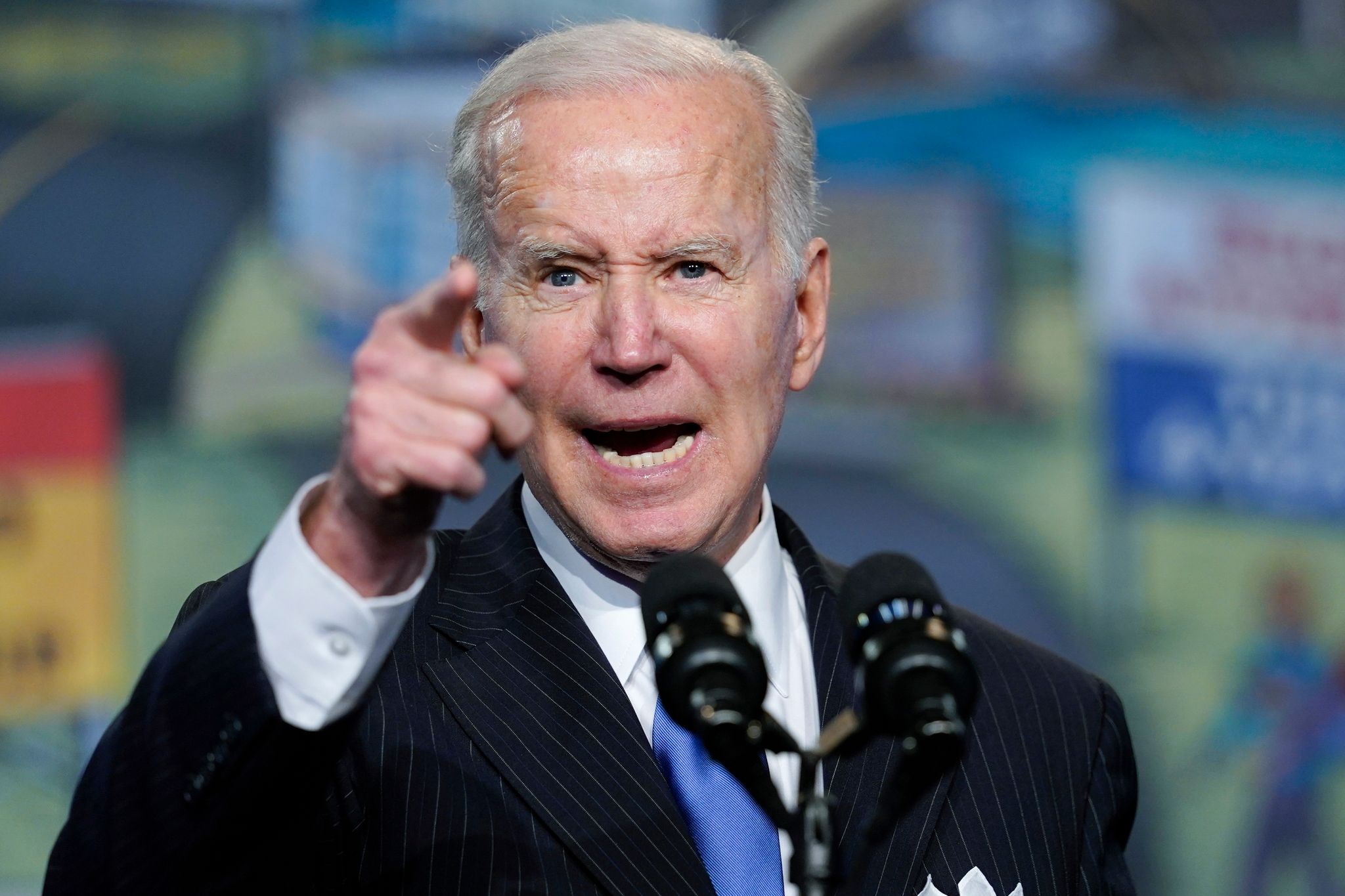 US-Präsident Biden wirft Putin Völkermord in der Ukraine vor