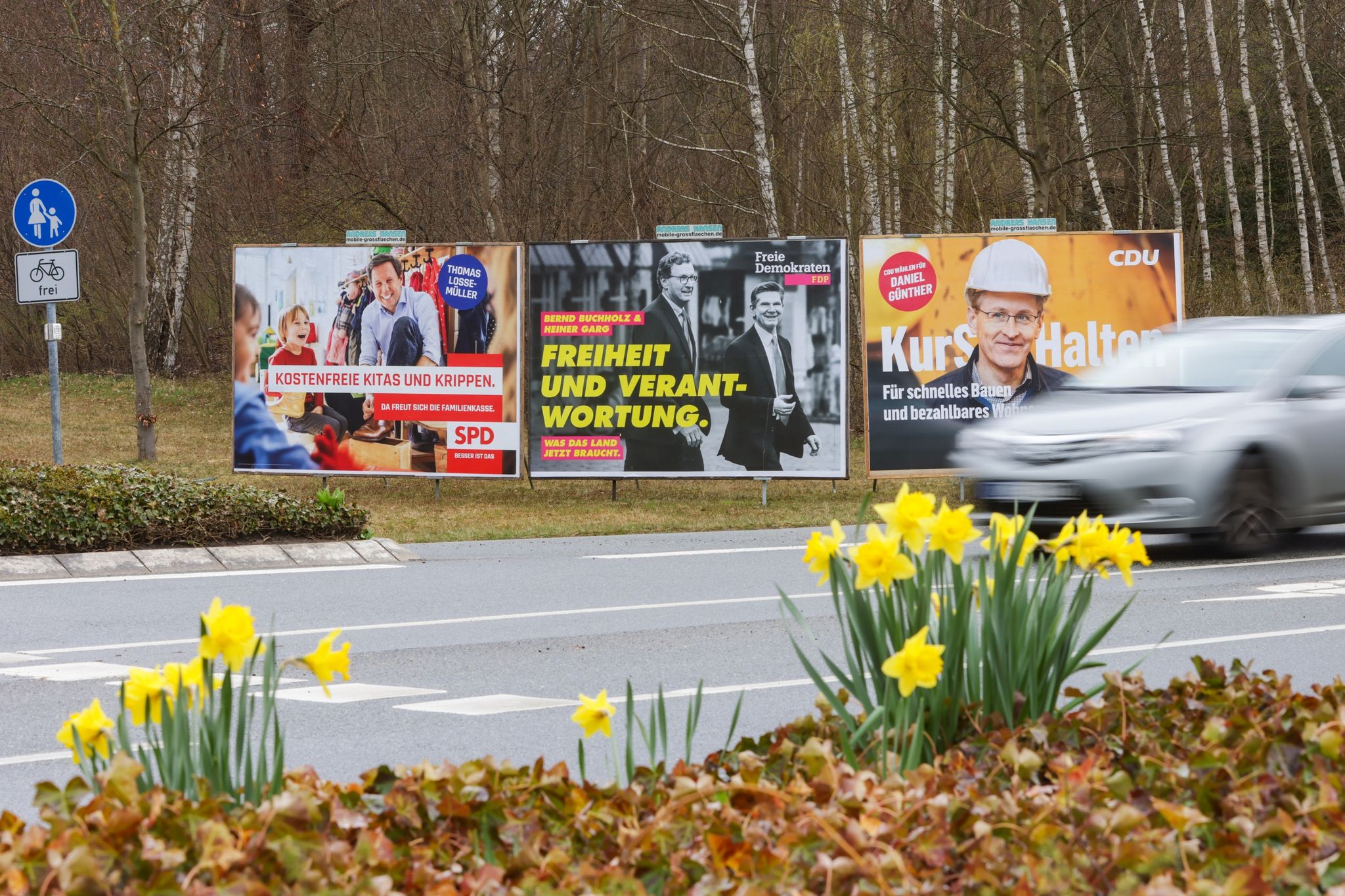 Wahlumfrage: CDU baut Vorsprung in Schleswig-Holstein aus