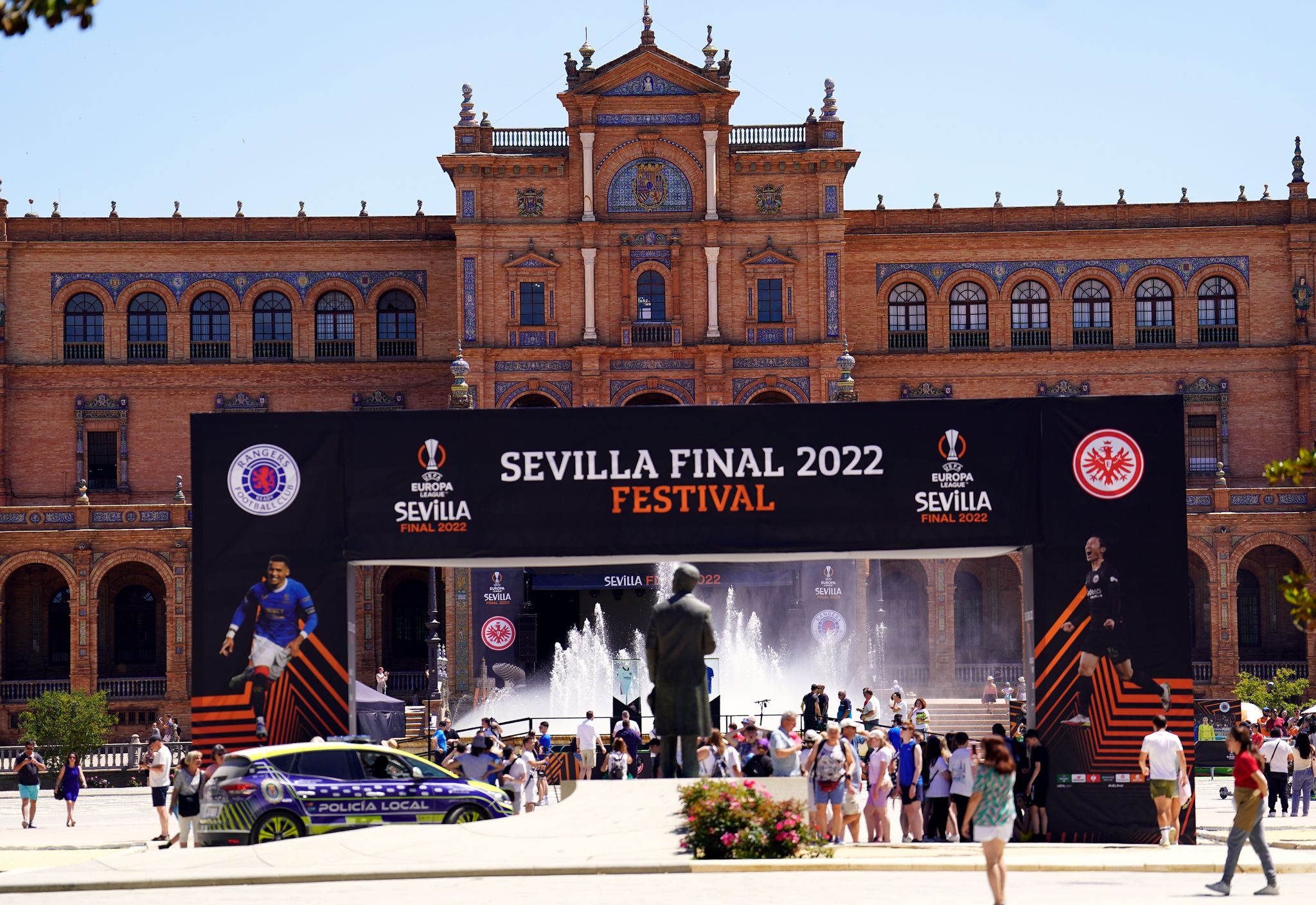 Fünf Eintracht-Fans festgenommen – Sevilla erwartet Probleme