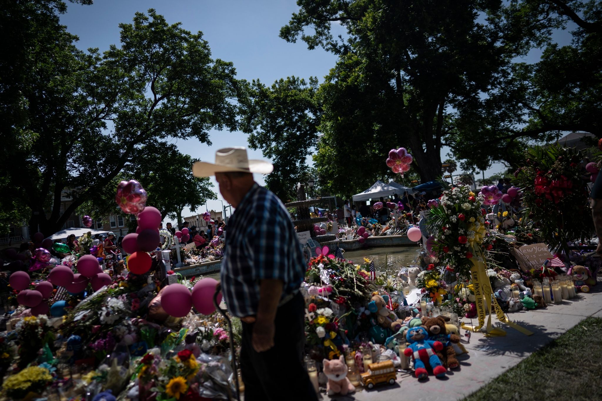Nach Amoklauf an Grundschule: Biden besucht Uvalde