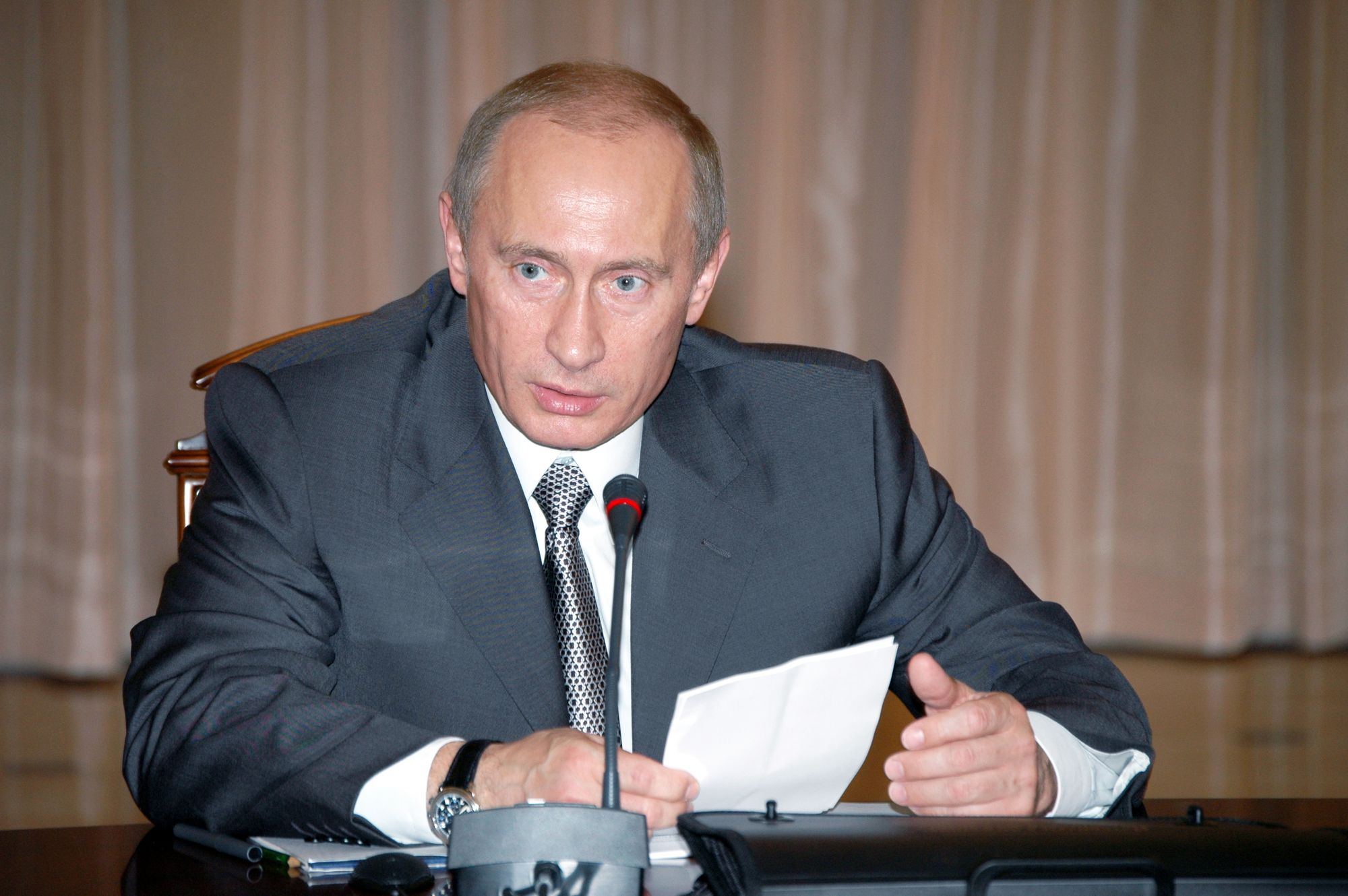 Putin: Kein Grund zum verhandeln