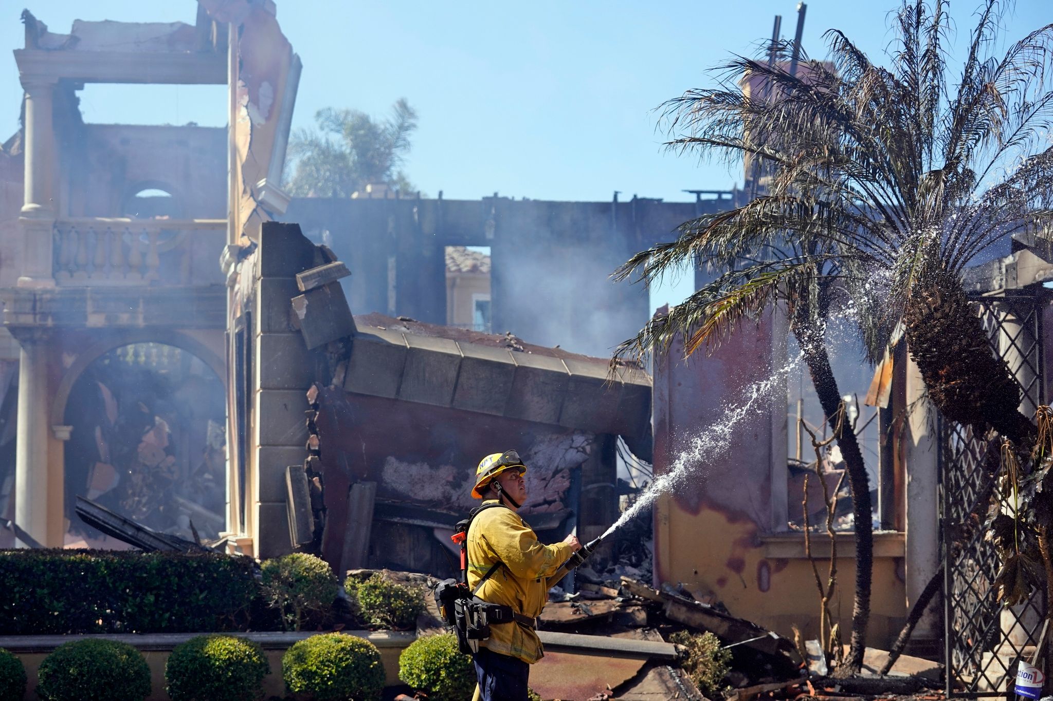 Buschfeuer in Kalifornien «zu 15 Prozent unter Kontrolle»
