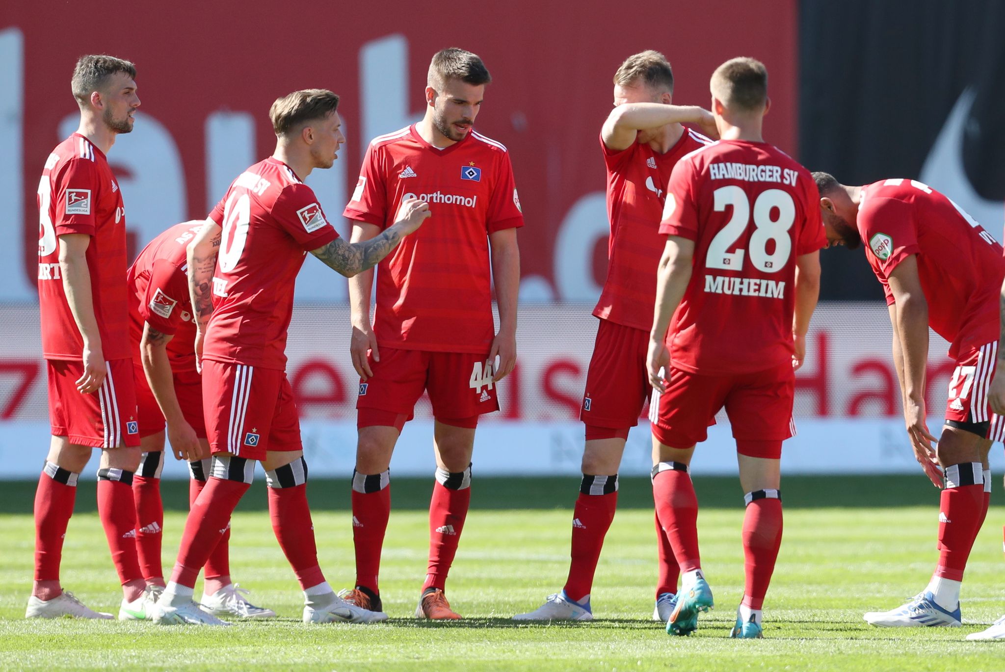 Kurzer Jubel, volle Konzentration: HSV will aufsteigen