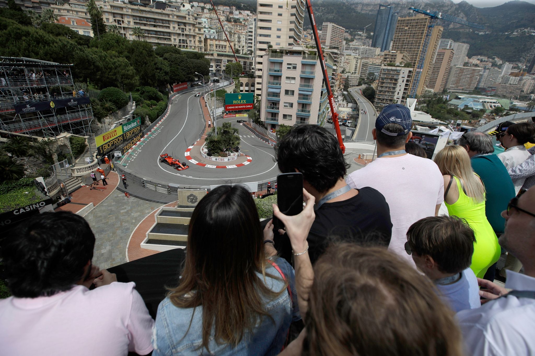 Schlaglichter zur Rennstrecke in Monaco