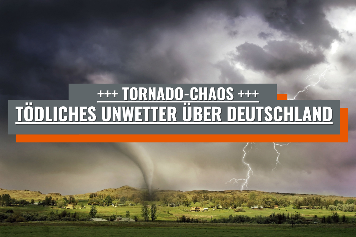 Video: Tote und Verletzte nach Tornado in Deutschland – 3 Tornados zerlegen Nordrhein-Westfalen