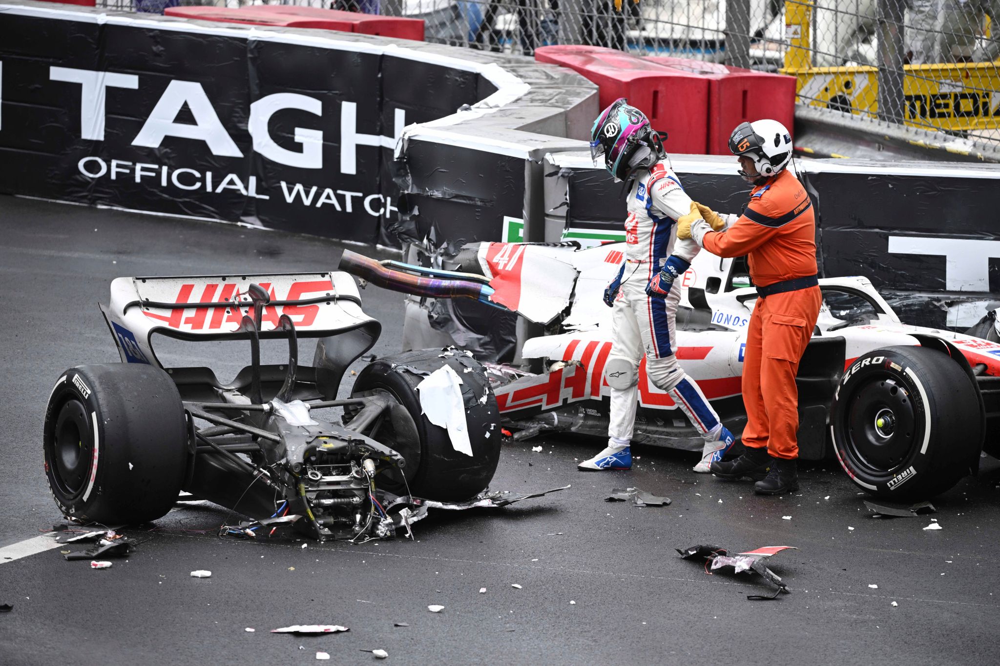 Mick Schumacher: Schwerer Unfall – Auto zerfetzt