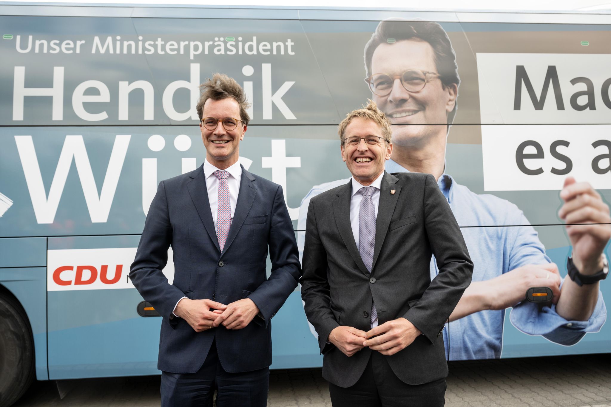 NRW-Parteispitzen werben mit Bundesprominenz