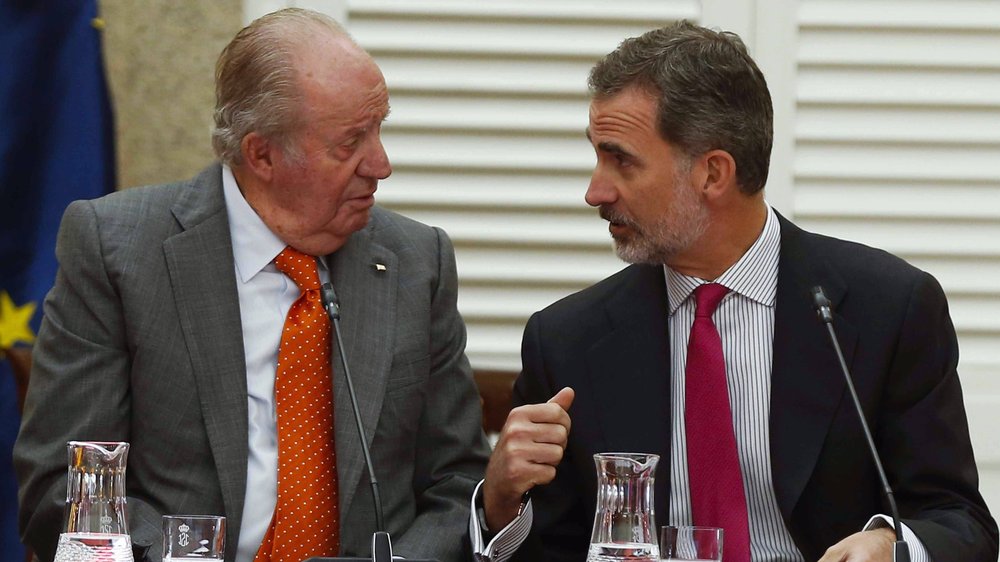 Spanischer König Felipe VI.: „Langes Gespräch“ mit Vater Juan Carlos