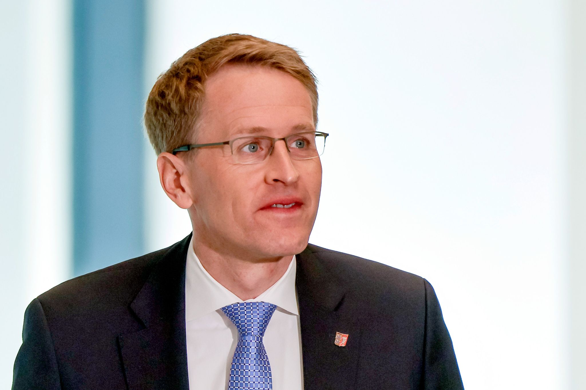 Daniel Günther nach Corona-Infektion wieder im Wahlkampf