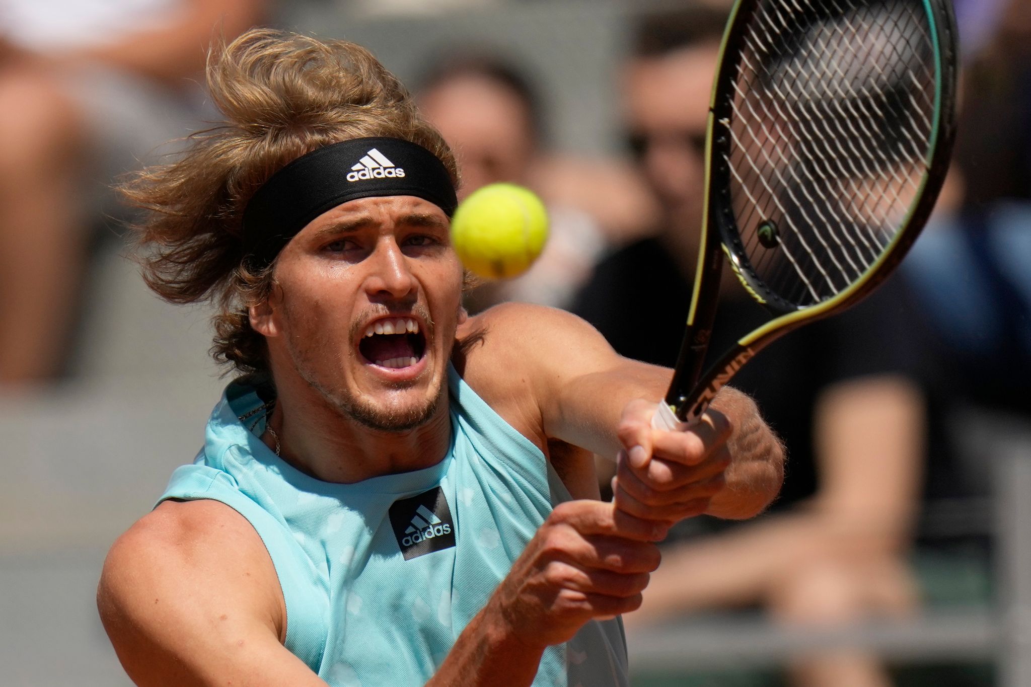 Zverev beim Turnier in Rom im Halbfinale