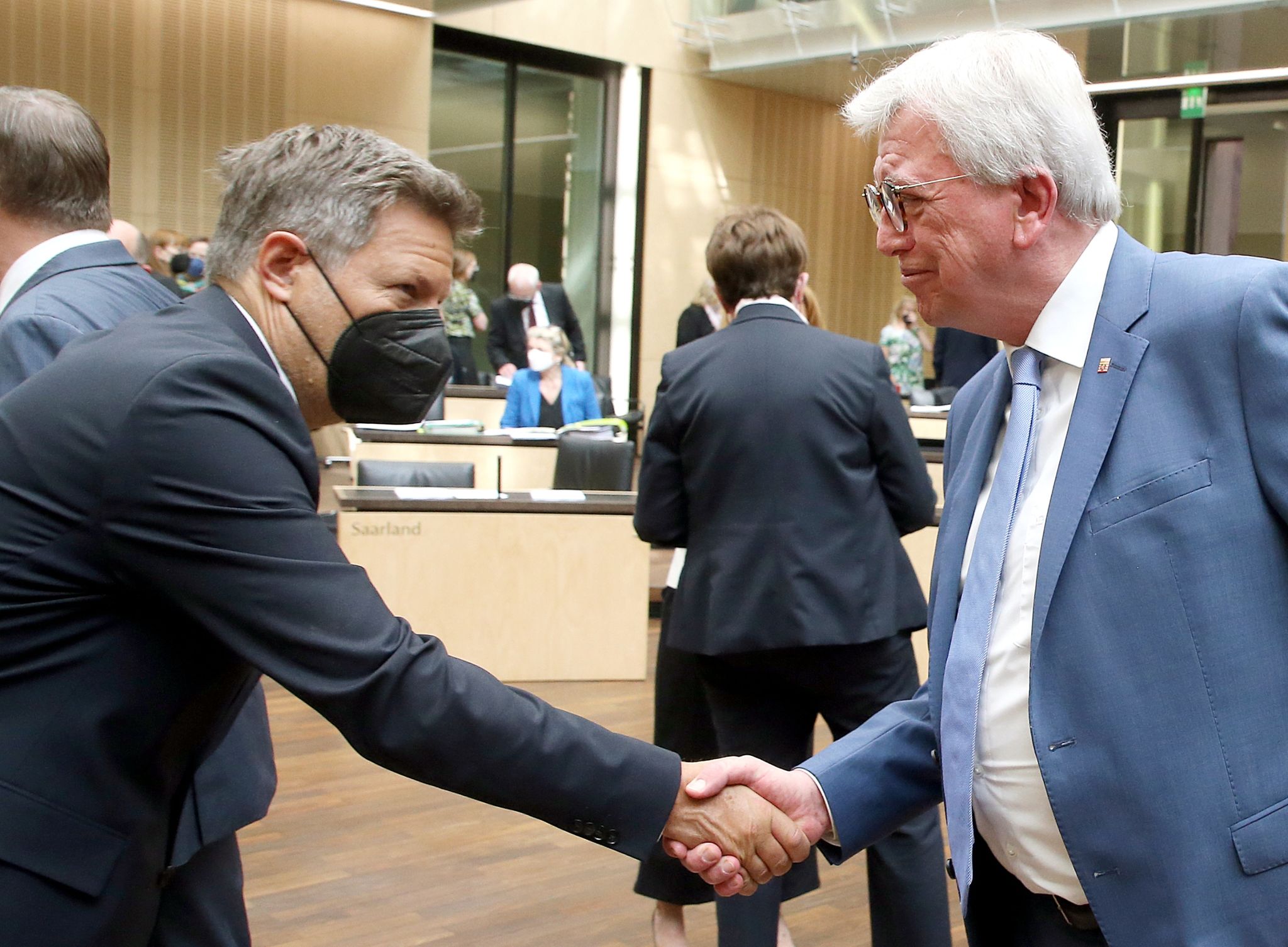 Regierungschef Bouffier: «Großes Gefühl der Dankbarkeit»