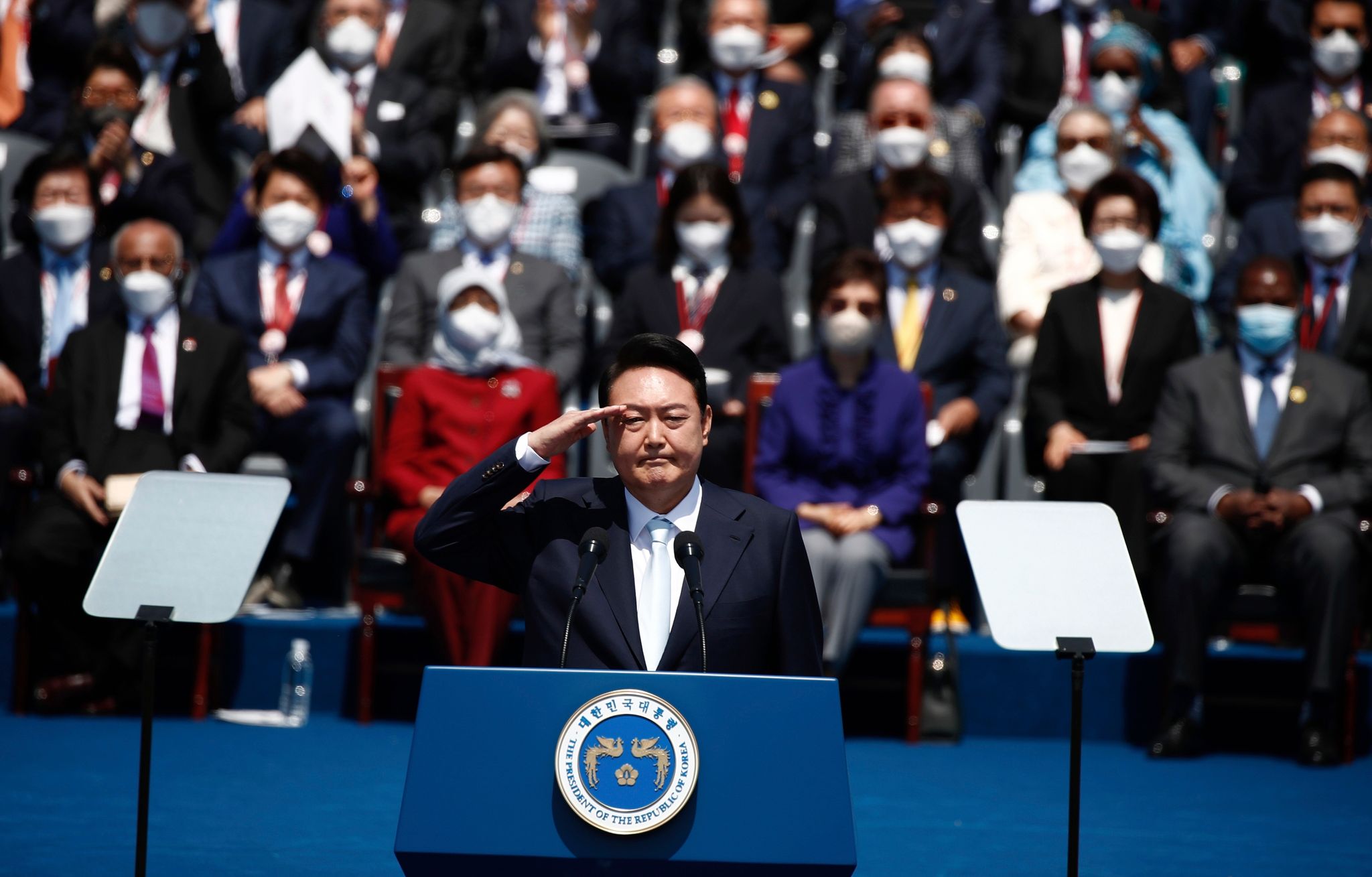 Südkoreas Präsident verspricht Wirtschaftsplan für Nordkorea