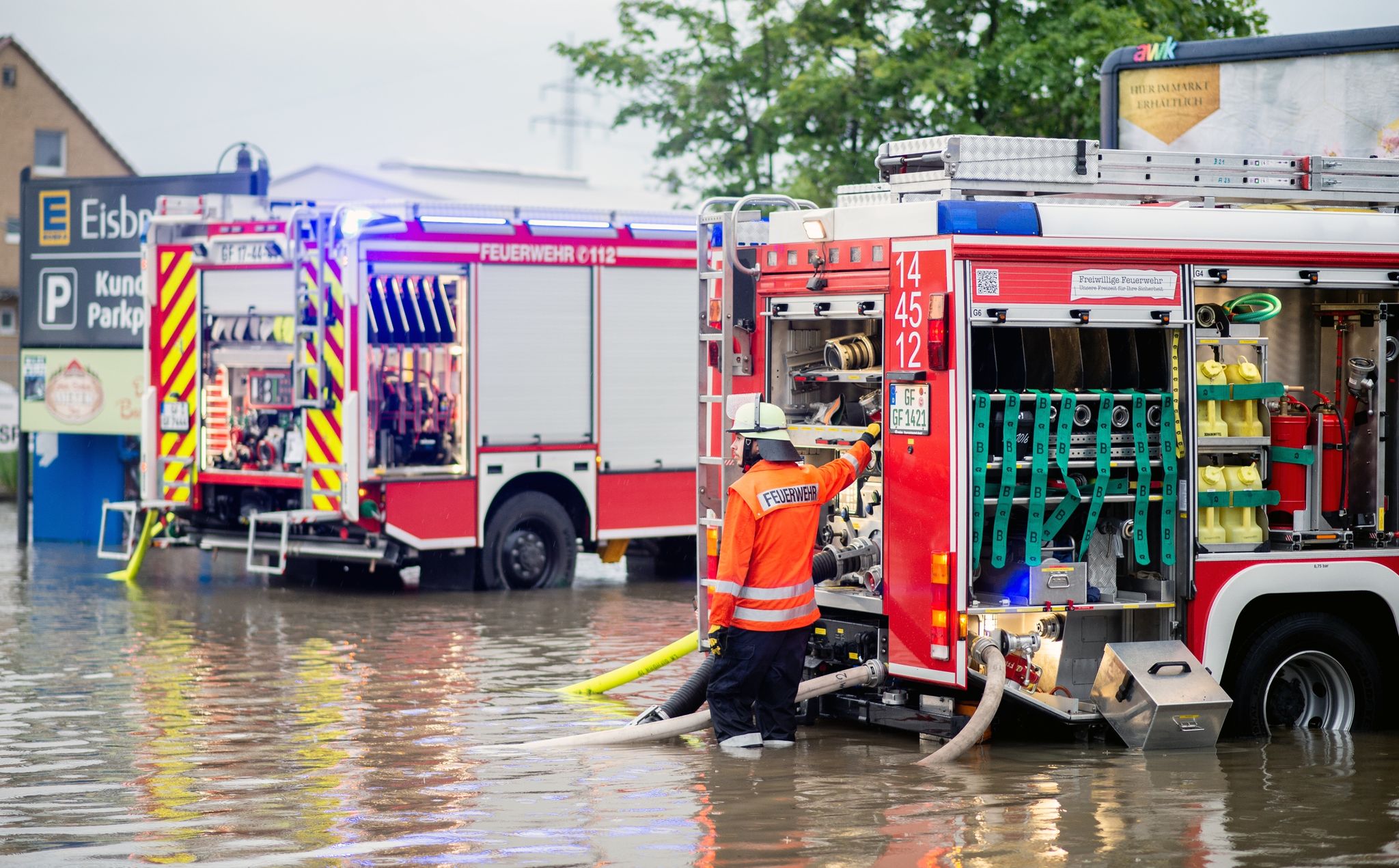 Extreme Unwetter 2021 trafen vor allem vier Bundesländer