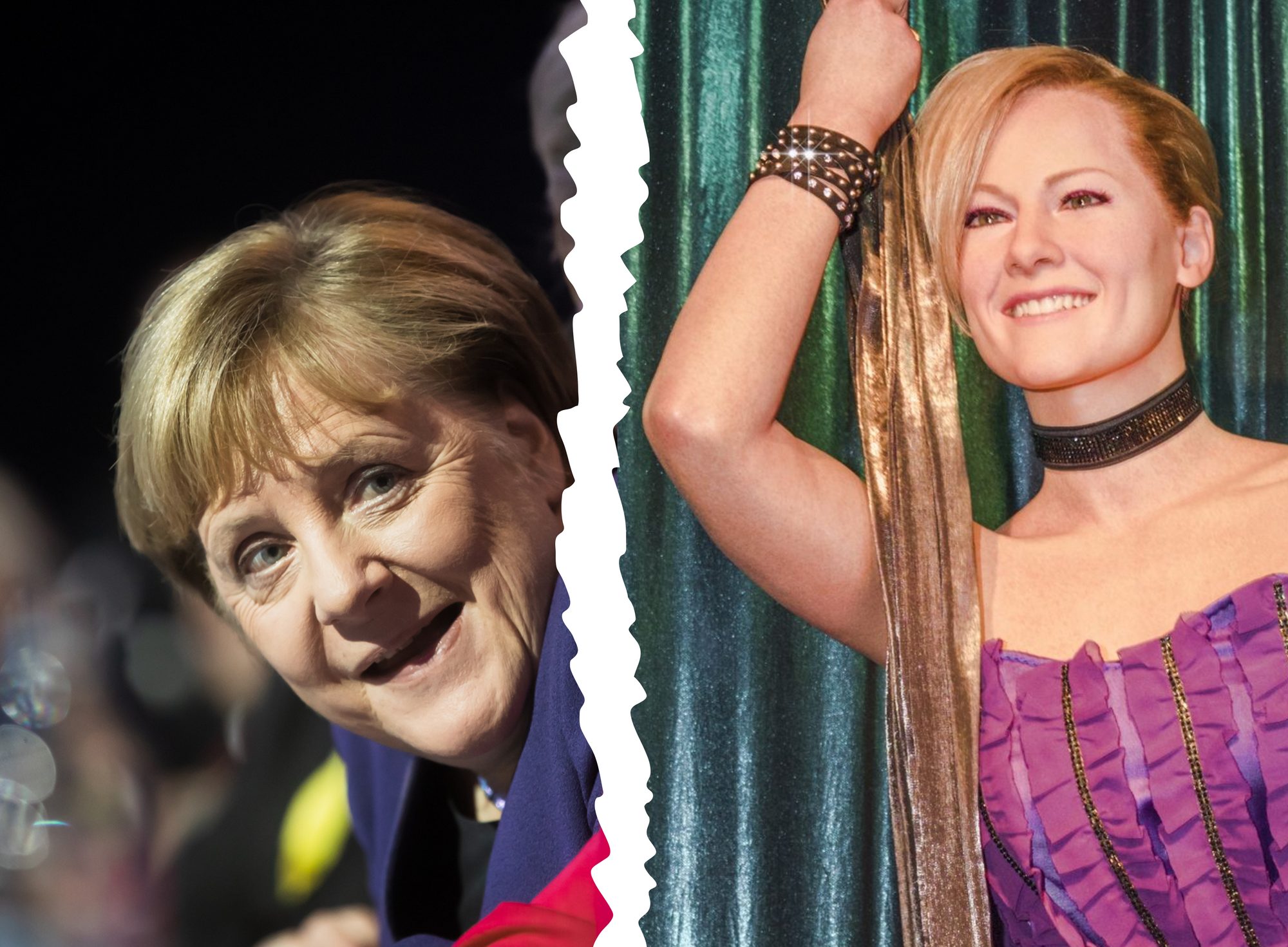 Angela Merkel gegen Helene Fischer