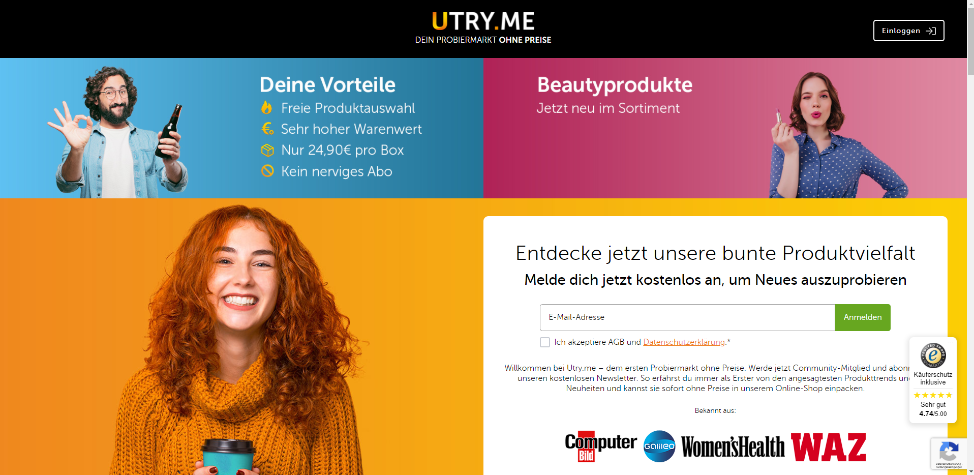 Ausprobiert: Utry.me