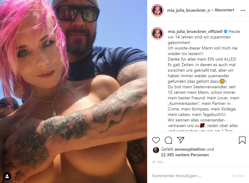 Ballermann-Star Julia Brückner hüllenlos! Ihre Fans sind begeistert!