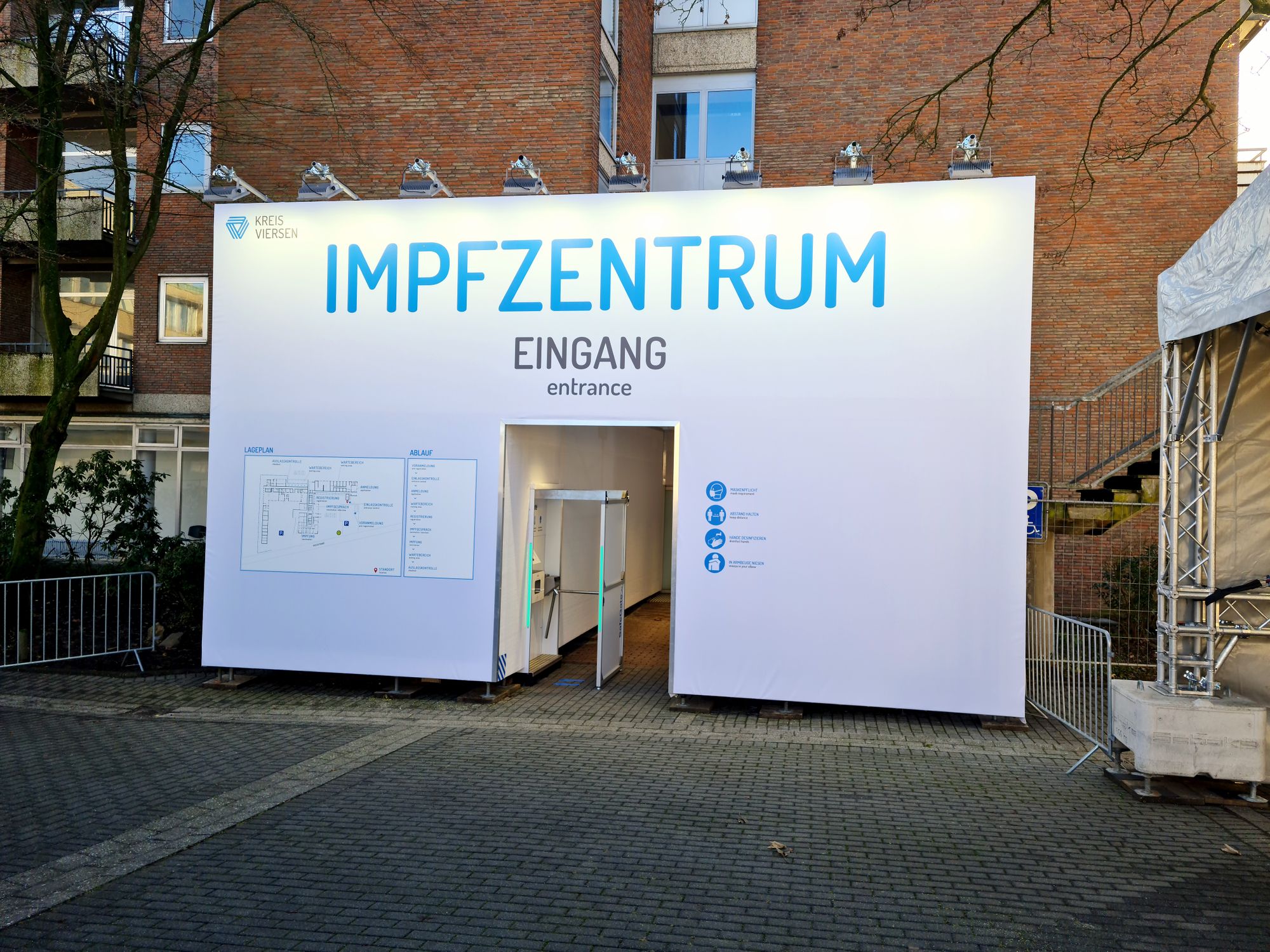 Berlin-Treptow: Erstes Impfzentrum macht wieder dicht