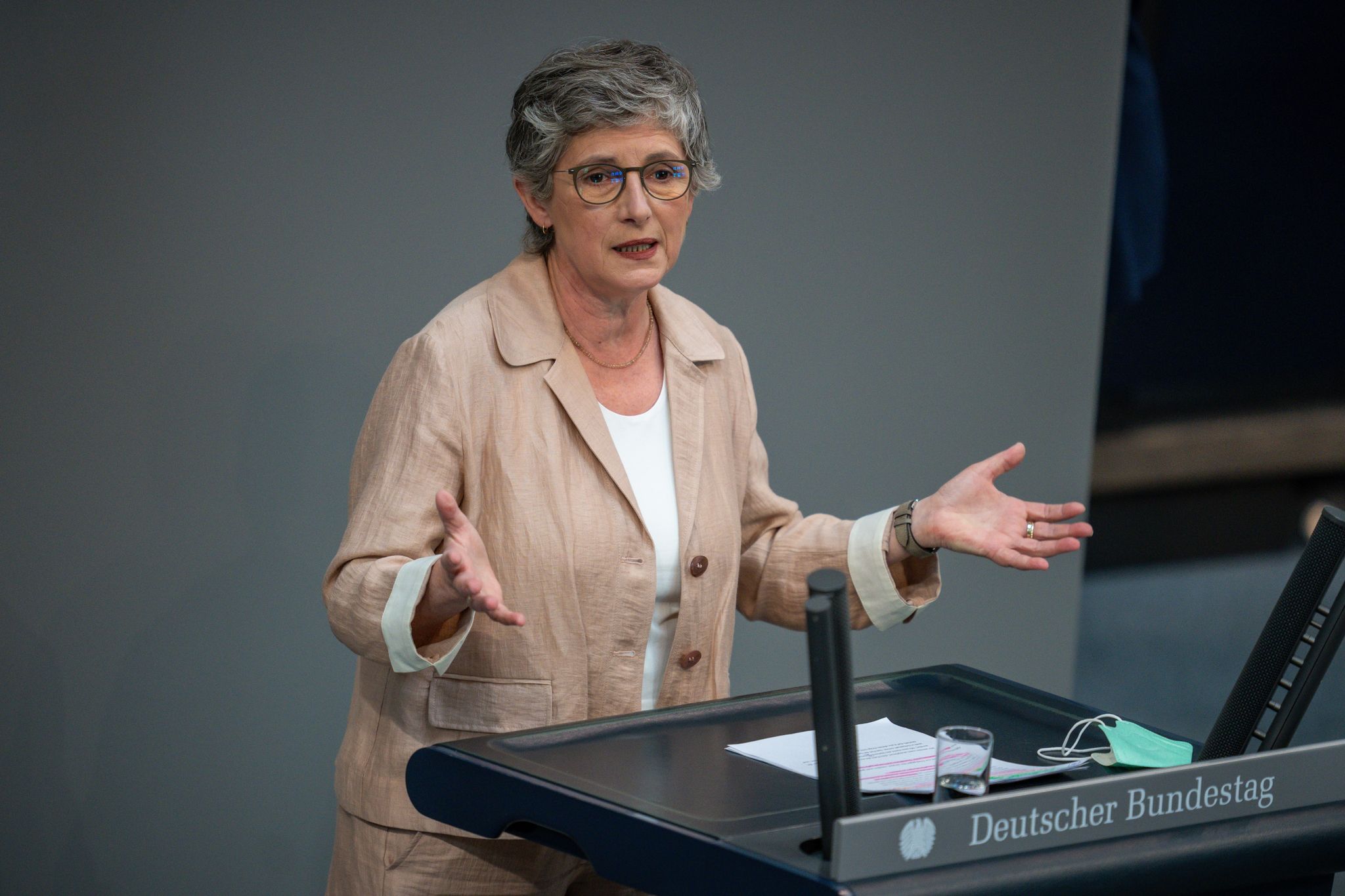 Grünen-Fraktionschefin Haßelmann rechnet mit Union ab