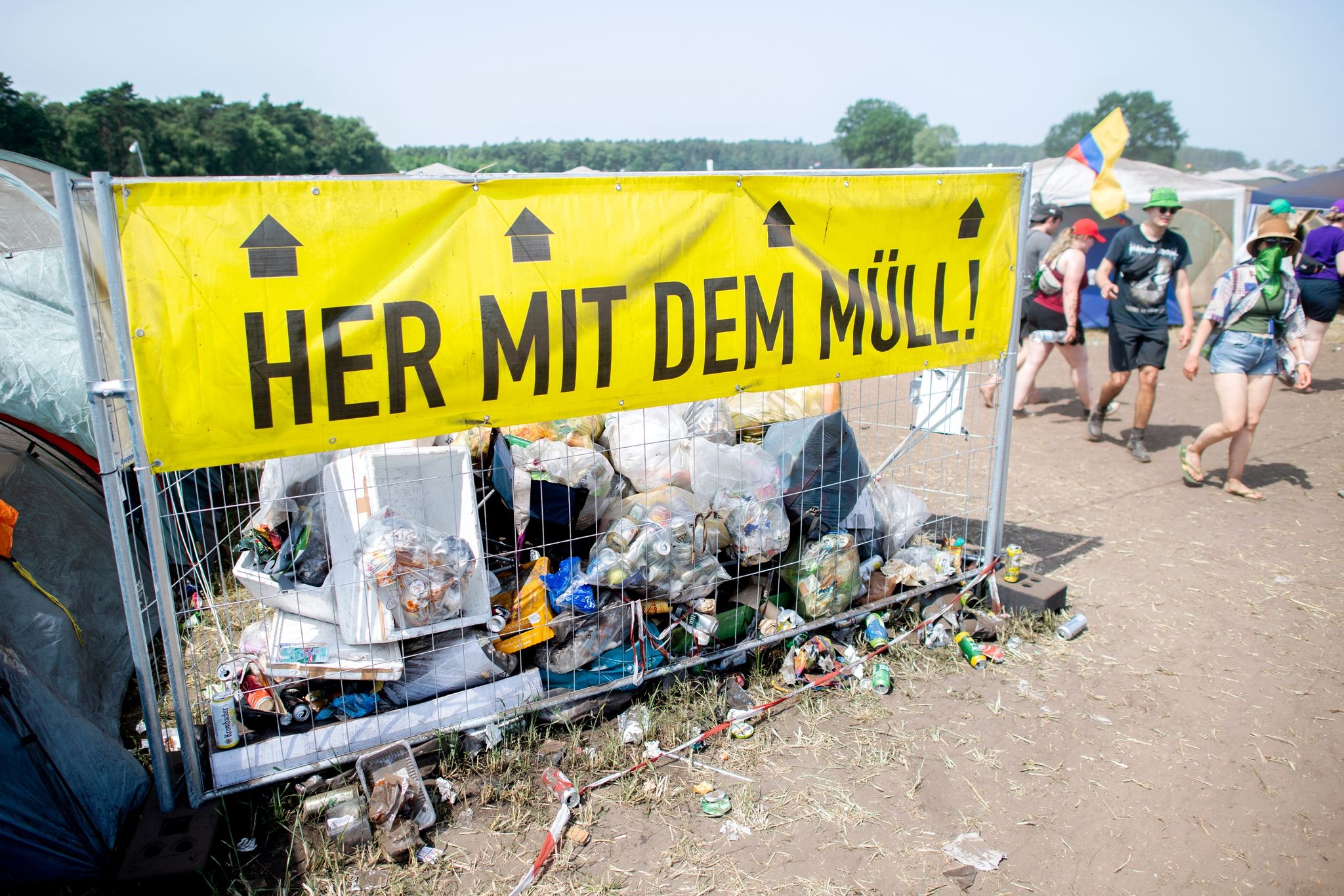 Festival: Schlafsäcke und Zelte für guten Zweck gesammelt