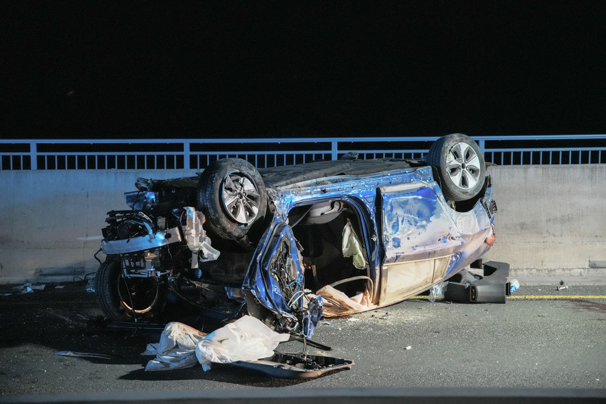 Zwei Tote bei Unfall auf A643