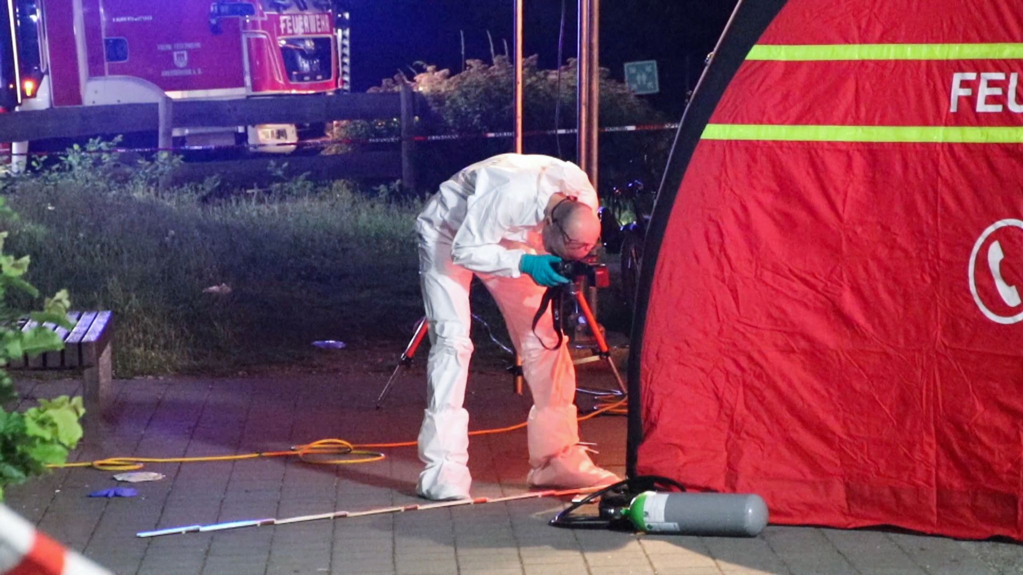 Ein Toter nach Messerangriff in Flüchtlingsunterkunft