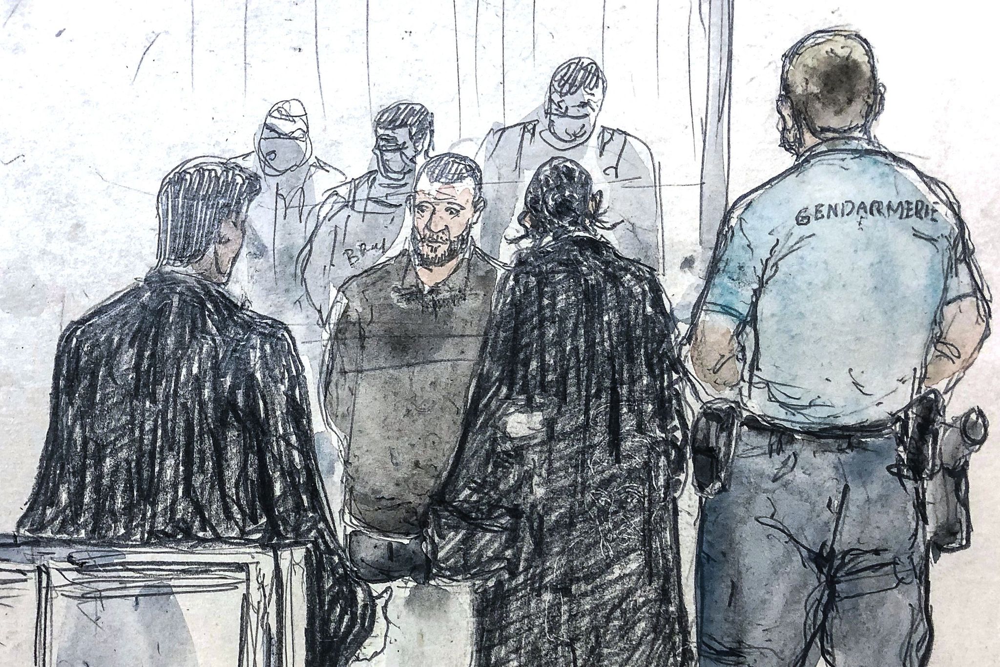 Höchststrafe für Hauptangeklagten in Pariser Terrorprozess